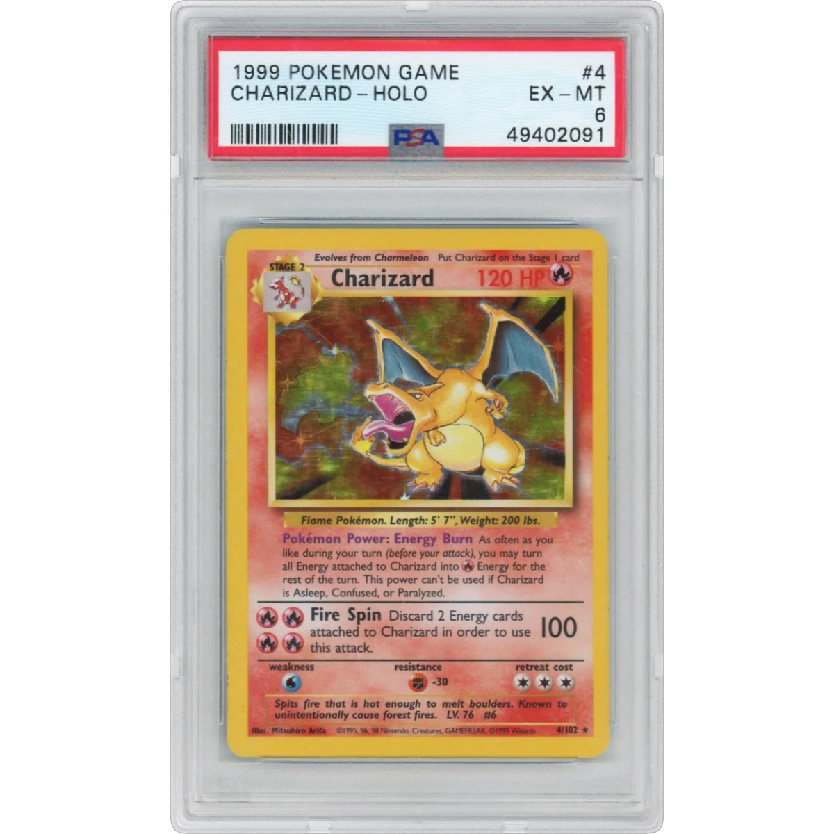 Pokémon Charizard - ( MT)