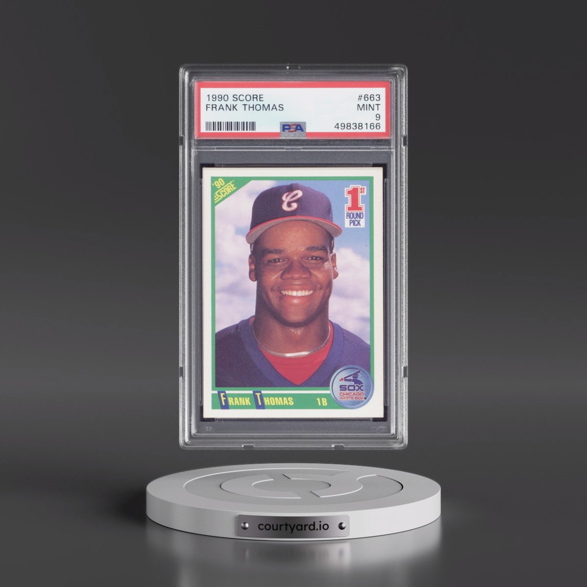 1990 Score #663 Frank Thomas (PSA 9 MINT)