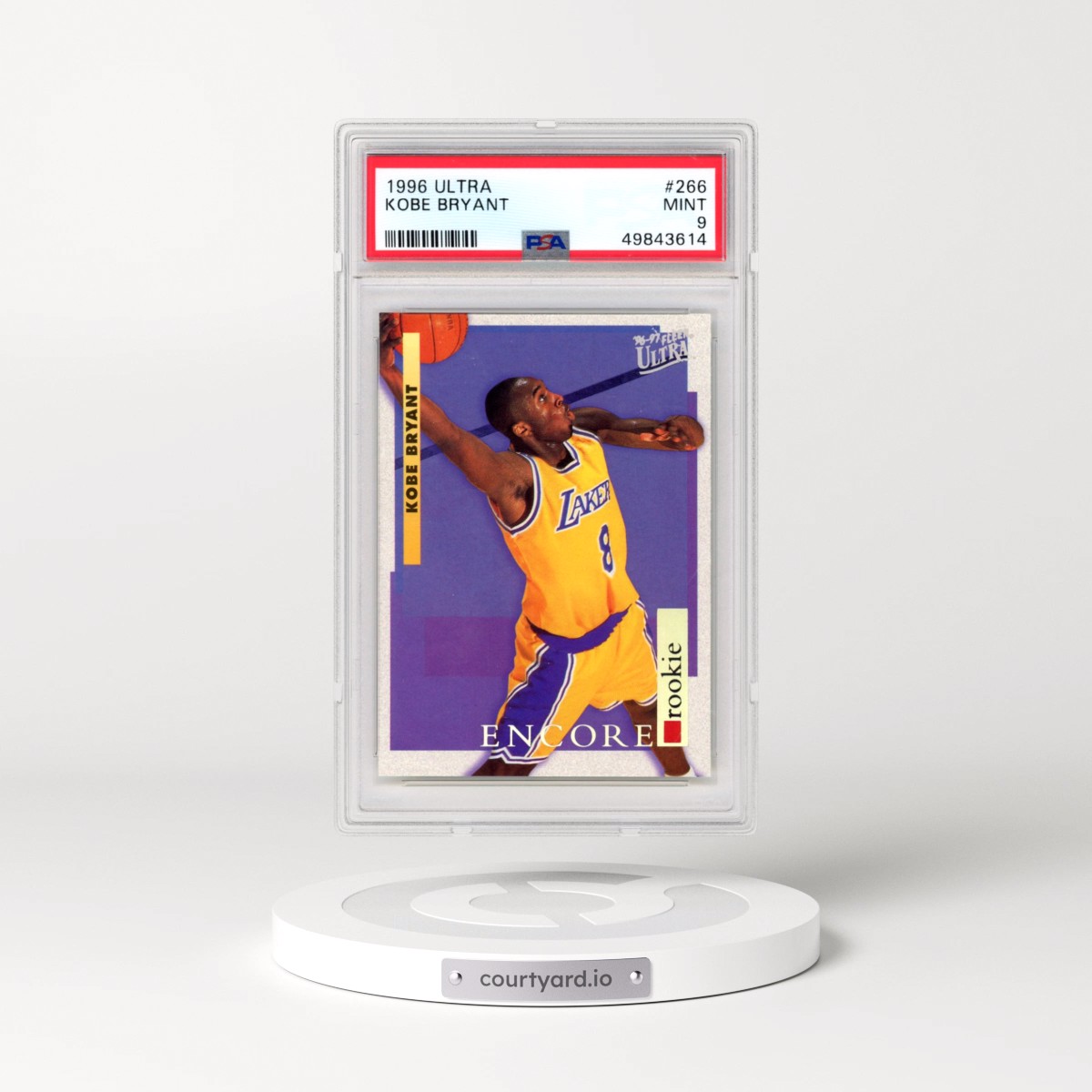 1996 Ultra #266 Kobe Bryant (PSA 9 MINT)