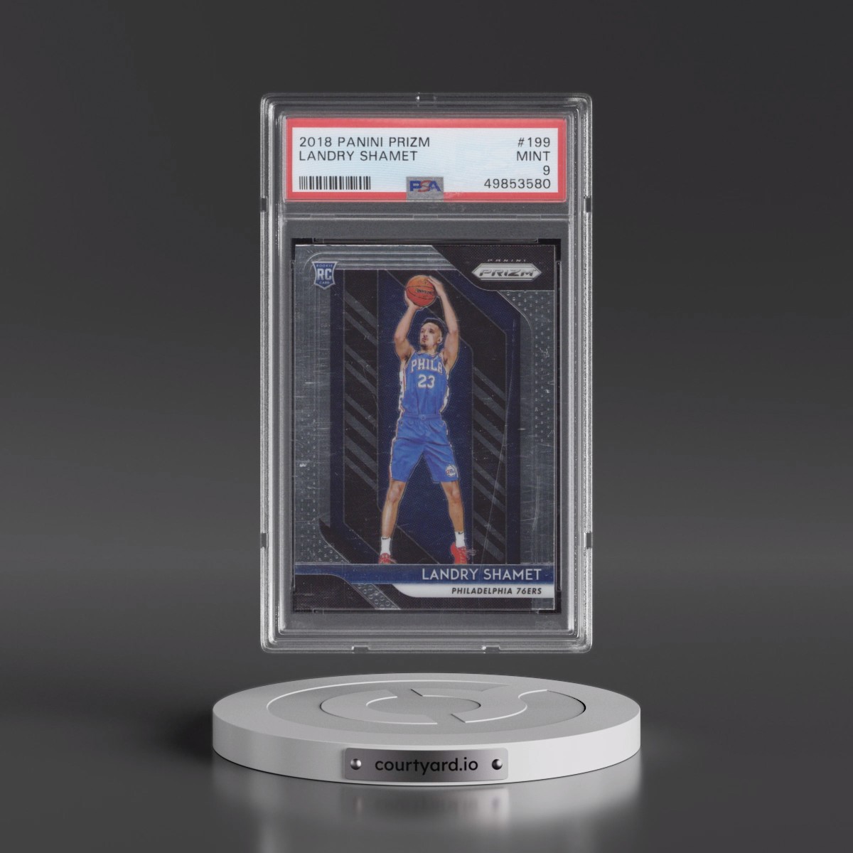 2018 Panini Prizm #199 Landry Shamet (PSA 9 MINT)