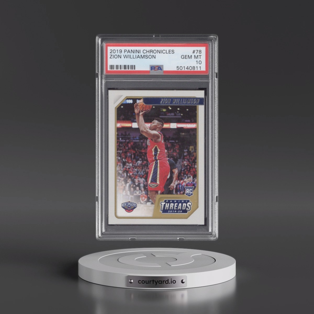 2019 Panini Chronicles Zion Williamson #78 PSA 10