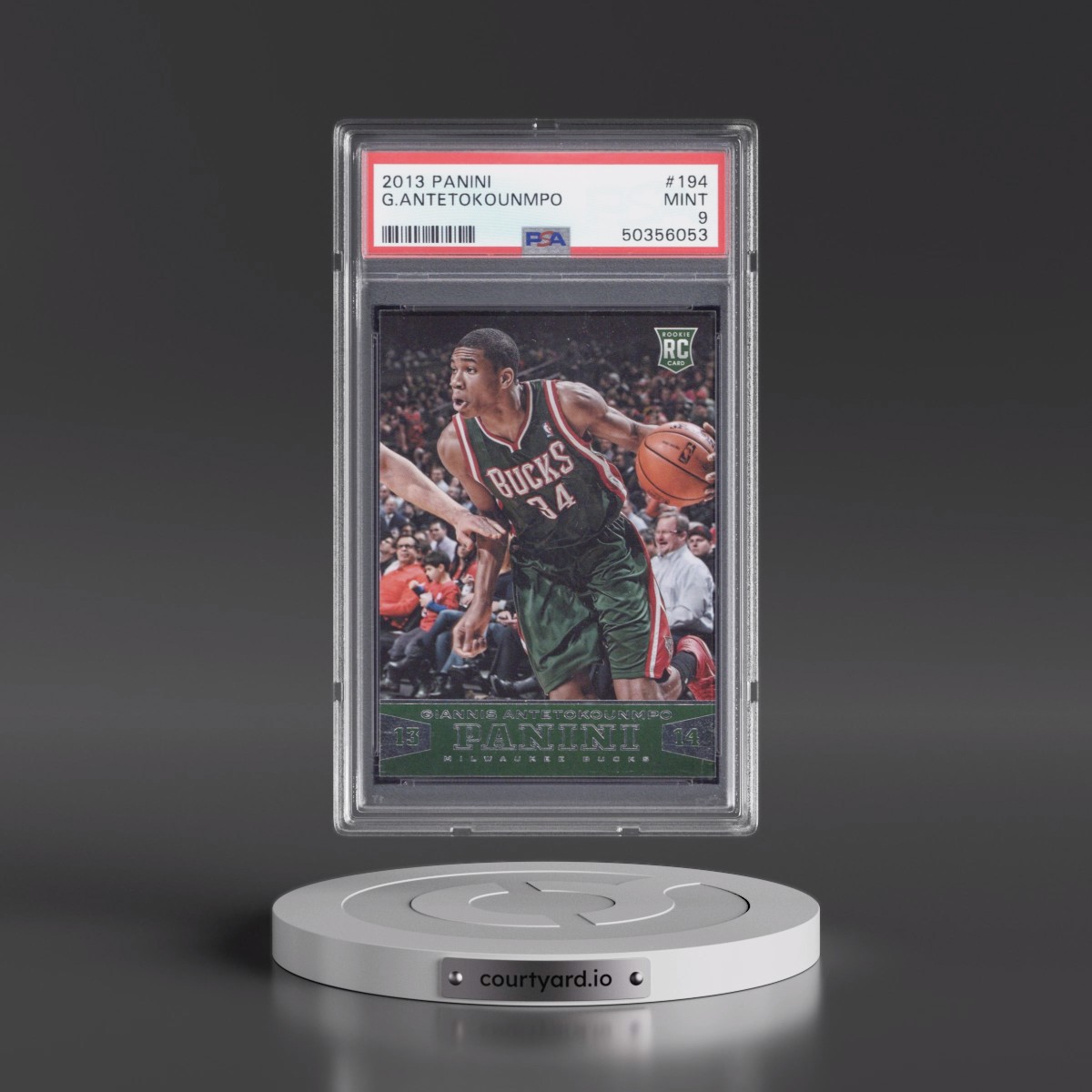 2013 Panini #194 Giannis Antetokounmpo (PSA 9 MINT)