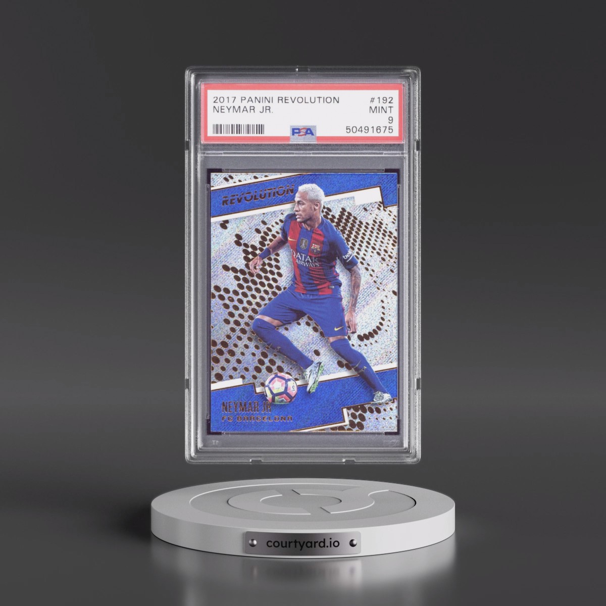 2017 Panini Revolution #192 Neymar Jr. (PSA 9 MINT)