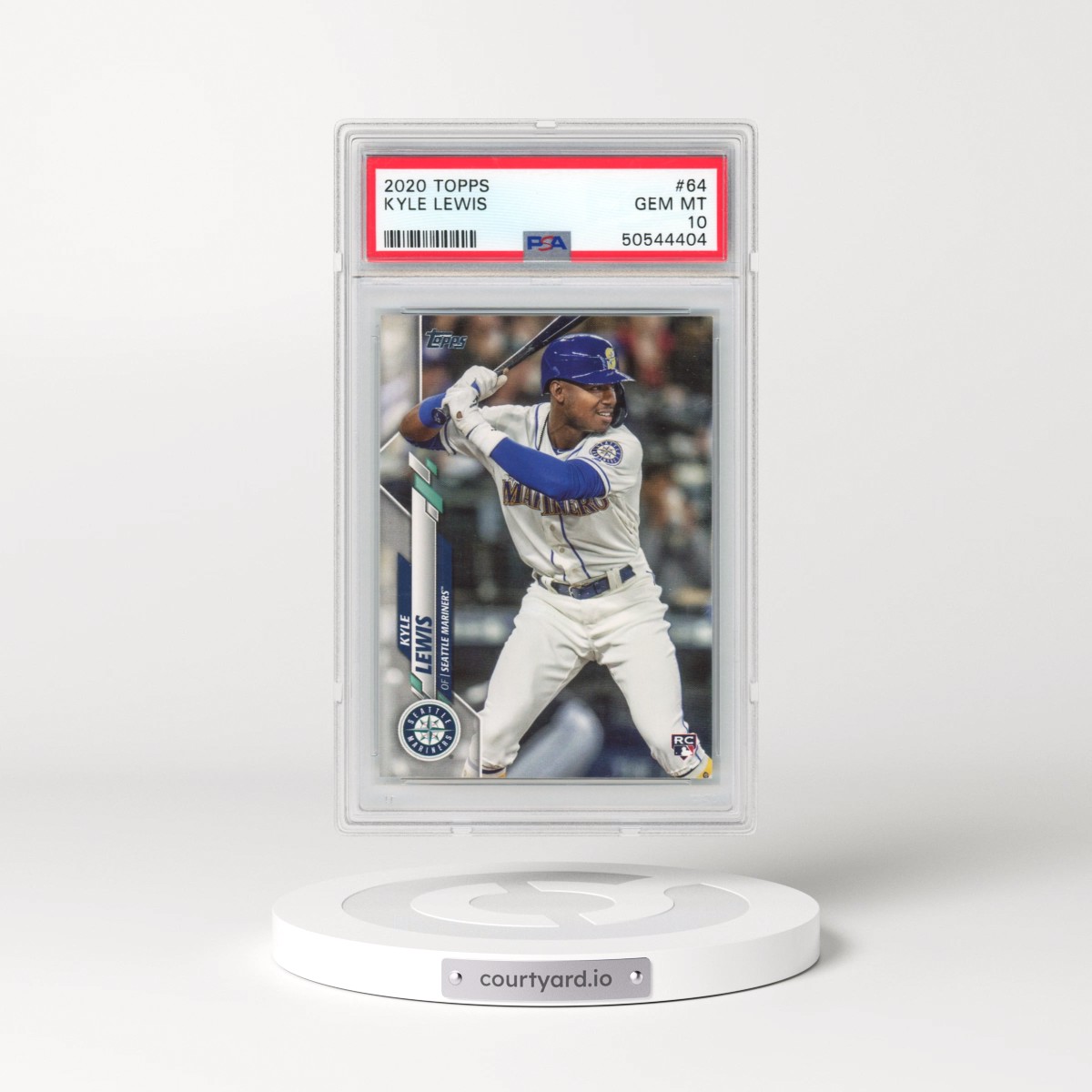 2020 Topps #64 Kyle Lewis (PSA 10 GEM MINT)