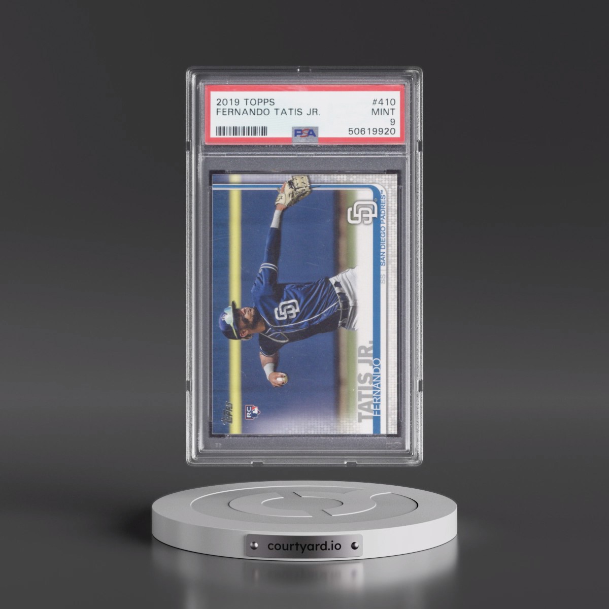 2019 Topps #410 Fernando Tatis Jr. (PSA 9 MINT)