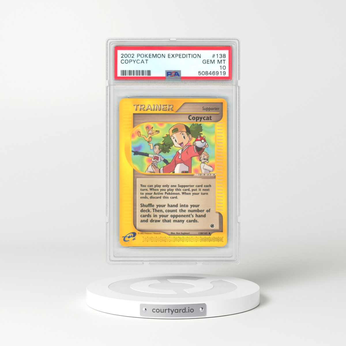 2002 Expedition #138 Copycat (PSA 10 GEM MINT)