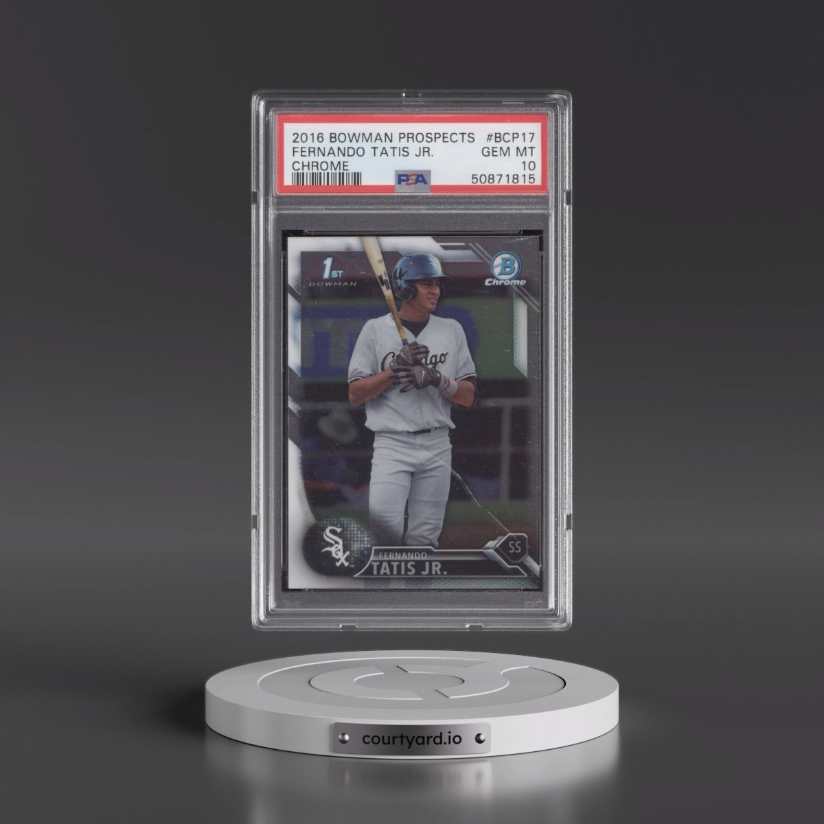 2016 Bowman Prospects #BCP17 Fernando Tatis Jr. - Chrome (PSA 10 GEM MINT)