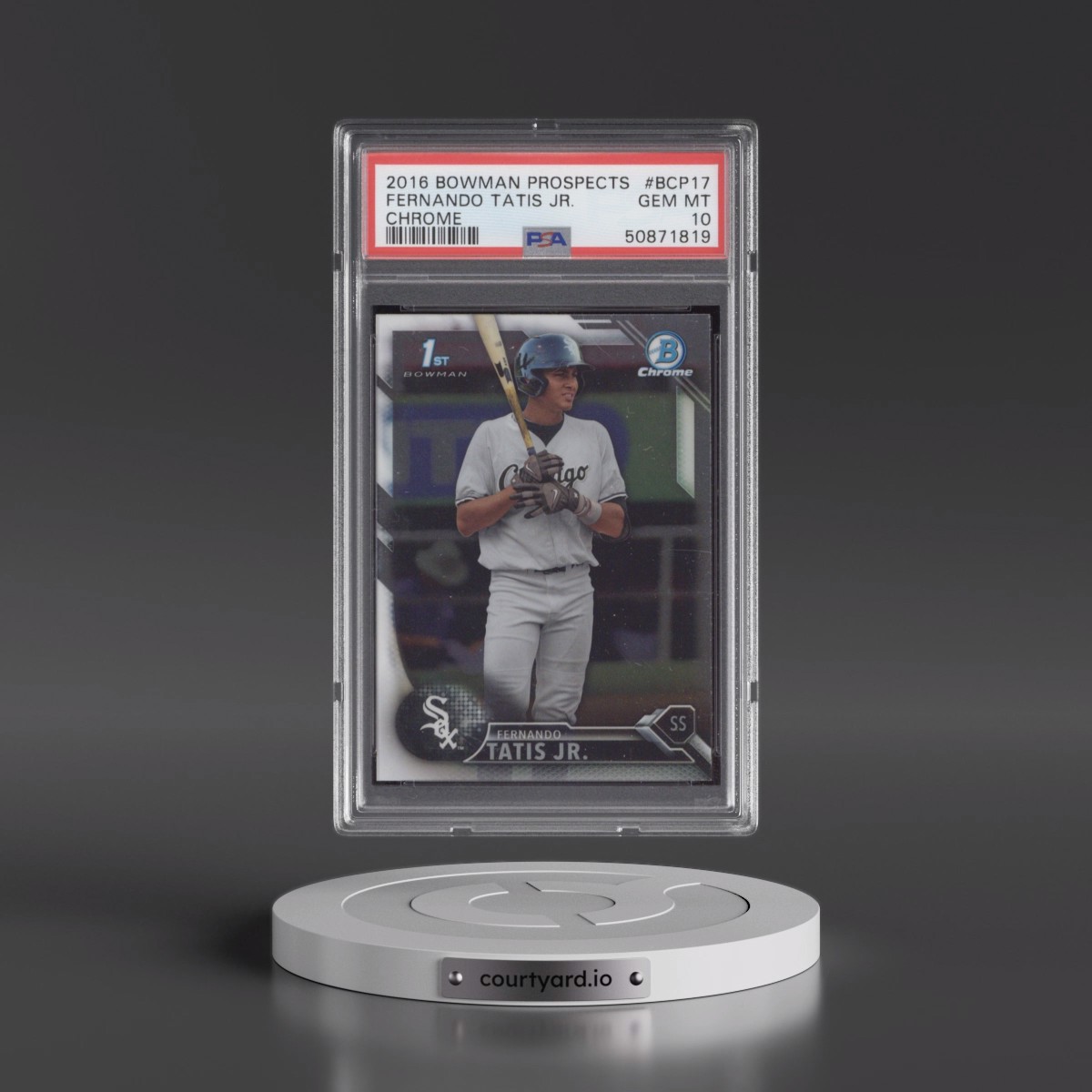 2016 Bowman Prospects #BCP17 Fernando Tatis Jr. - Chrome (PSA 10 GEM MINT)