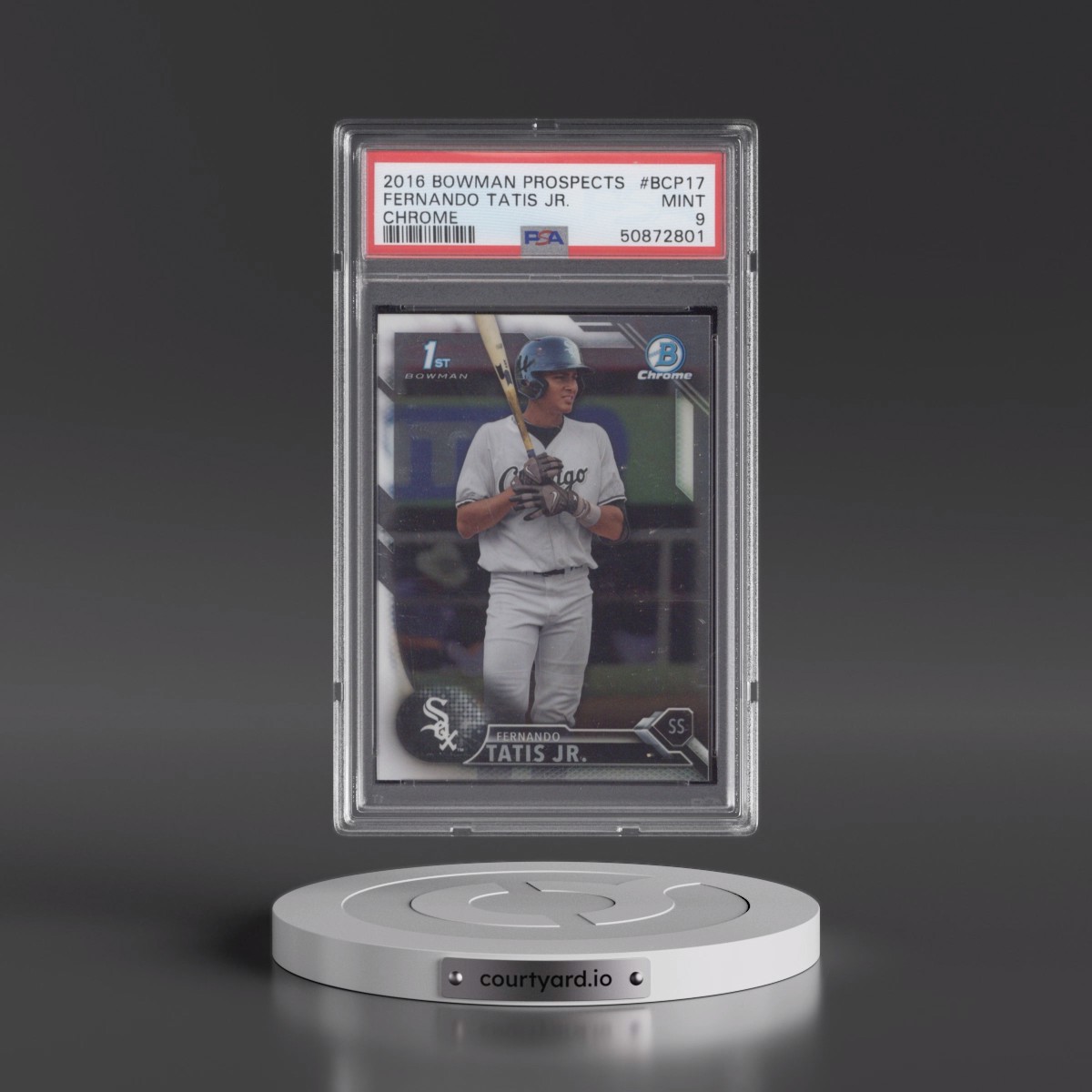 2016 Bowman Prospects #BCP17 Fernando Tatis Jr. - Chrome (PSA 9 MINT)