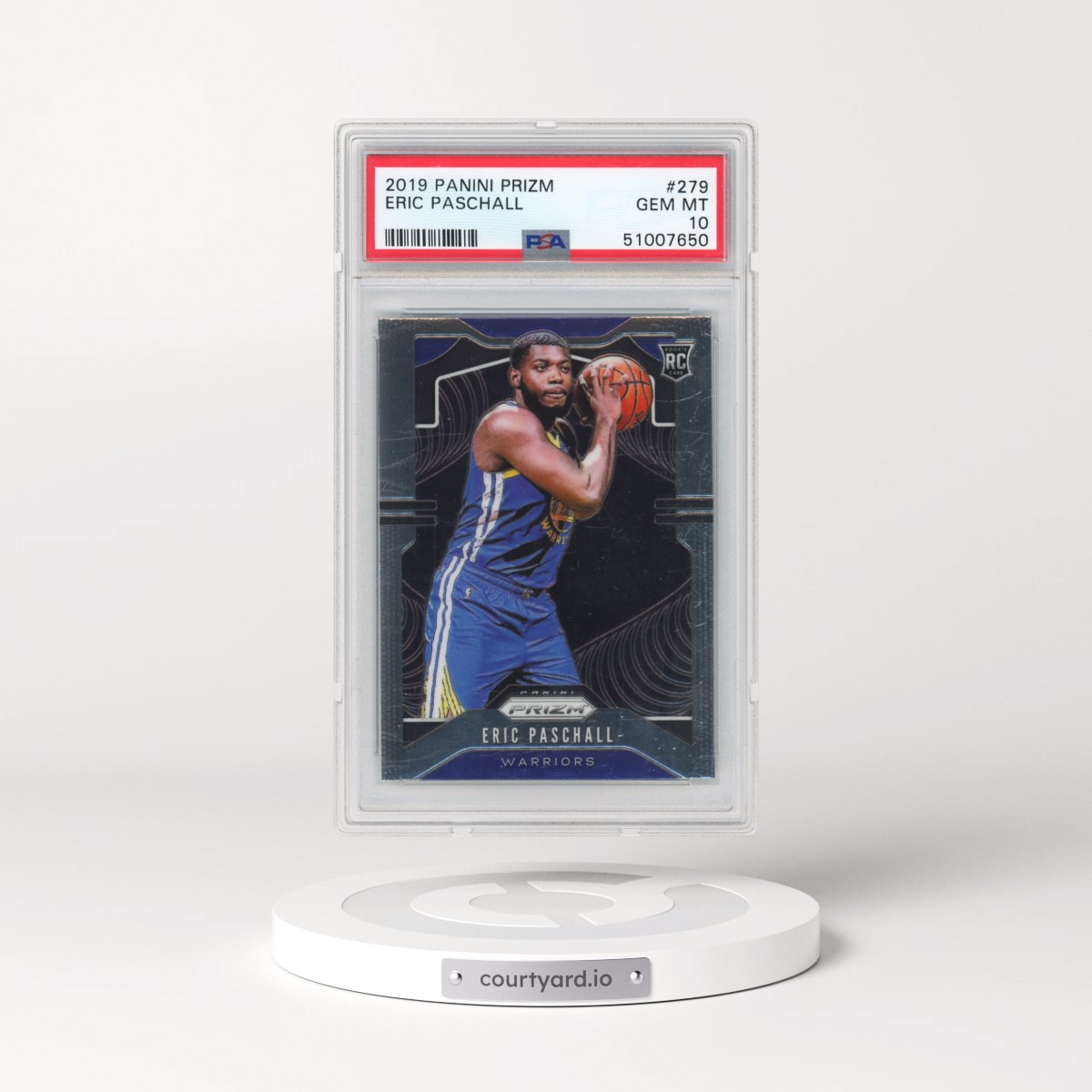 2019 Panini Prizm Eric Paschall #279 PSA 10