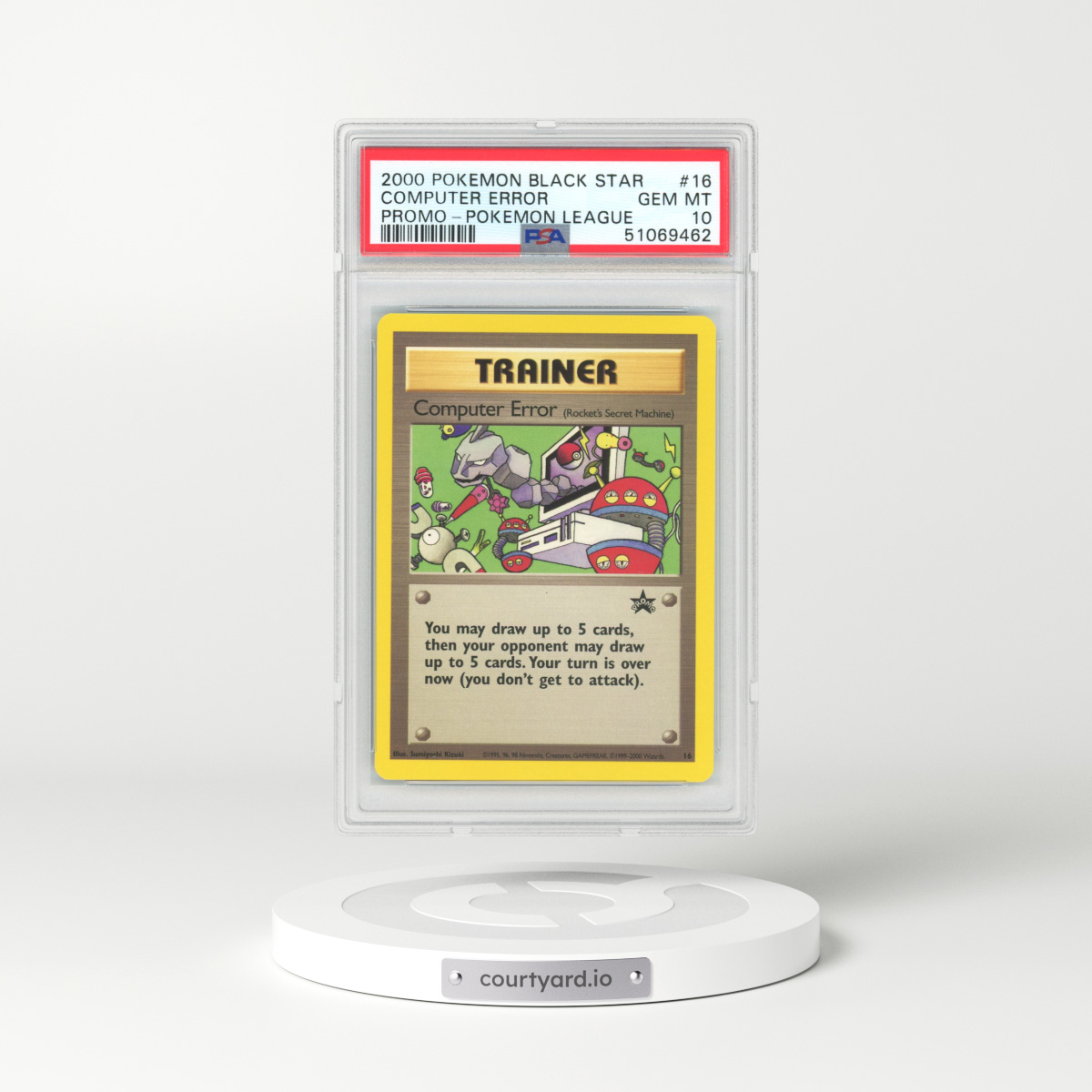 2000 Black Star Promo #16 Computer Error (PSA 10 GEM MINT)