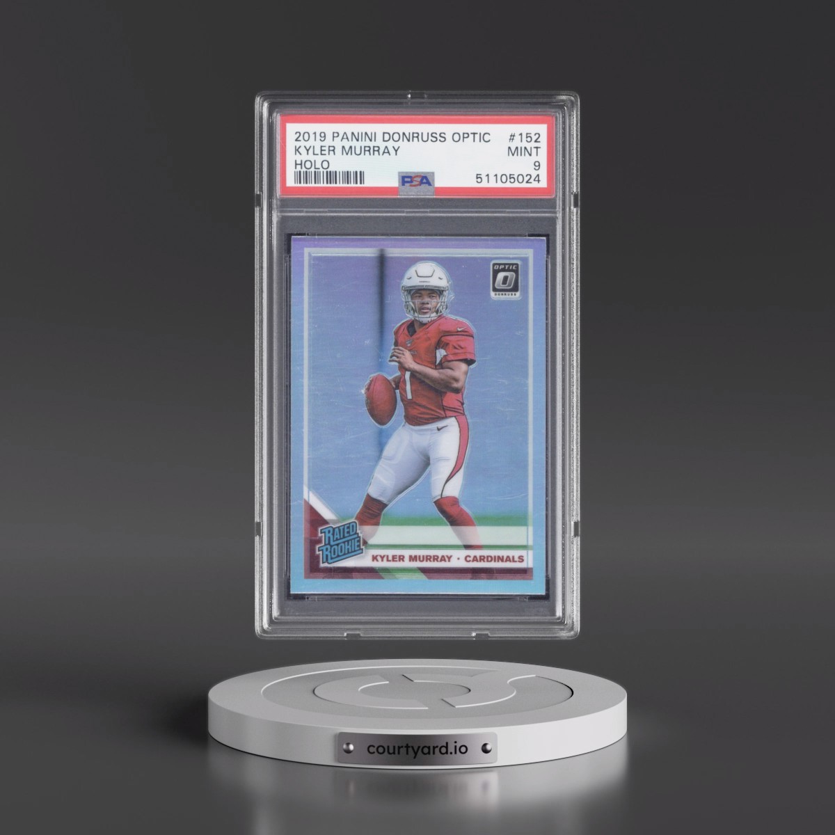 2019 Panini Donruss Optic #152 Kyler Murray - Holo (PSA 9 MINT)