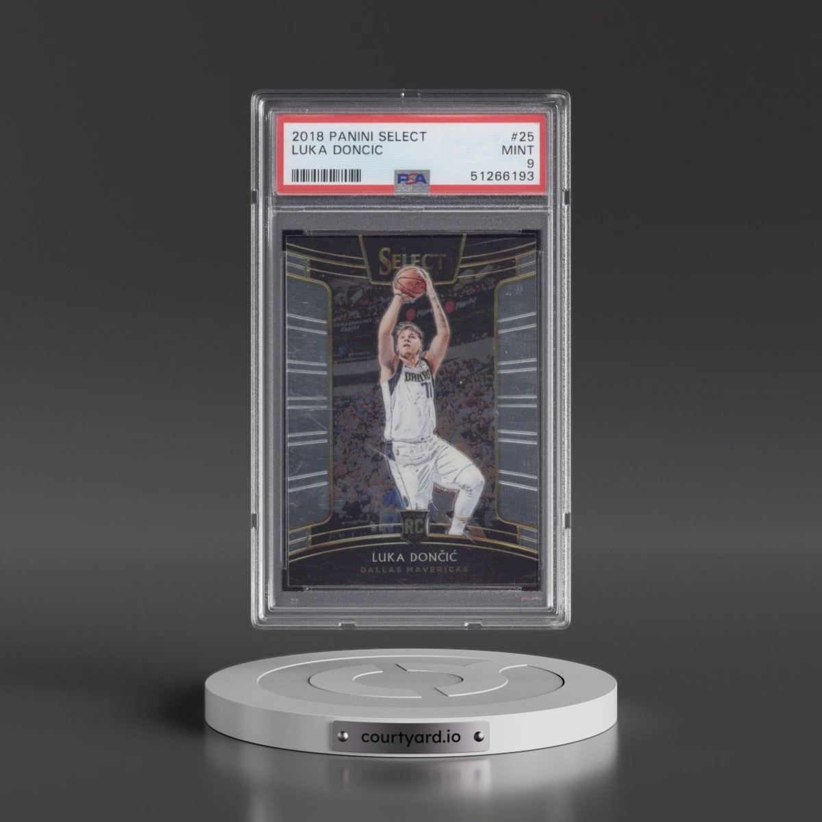 2018 Panini Select #25 Luka Doncic (PSA 9 MINT)