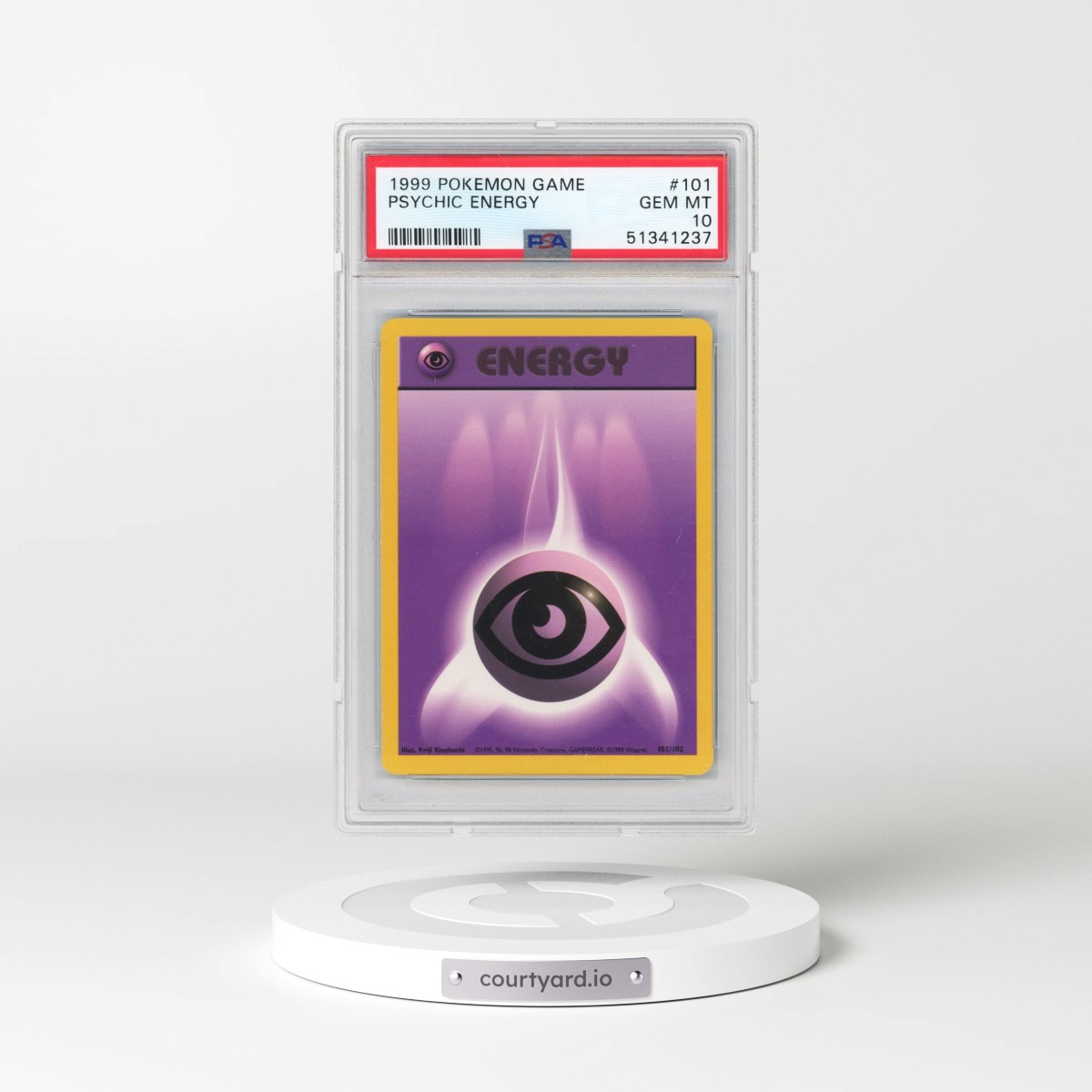 1999 Pokémon Game #101 Psychic Energy (PSA 10 GEM MINT)