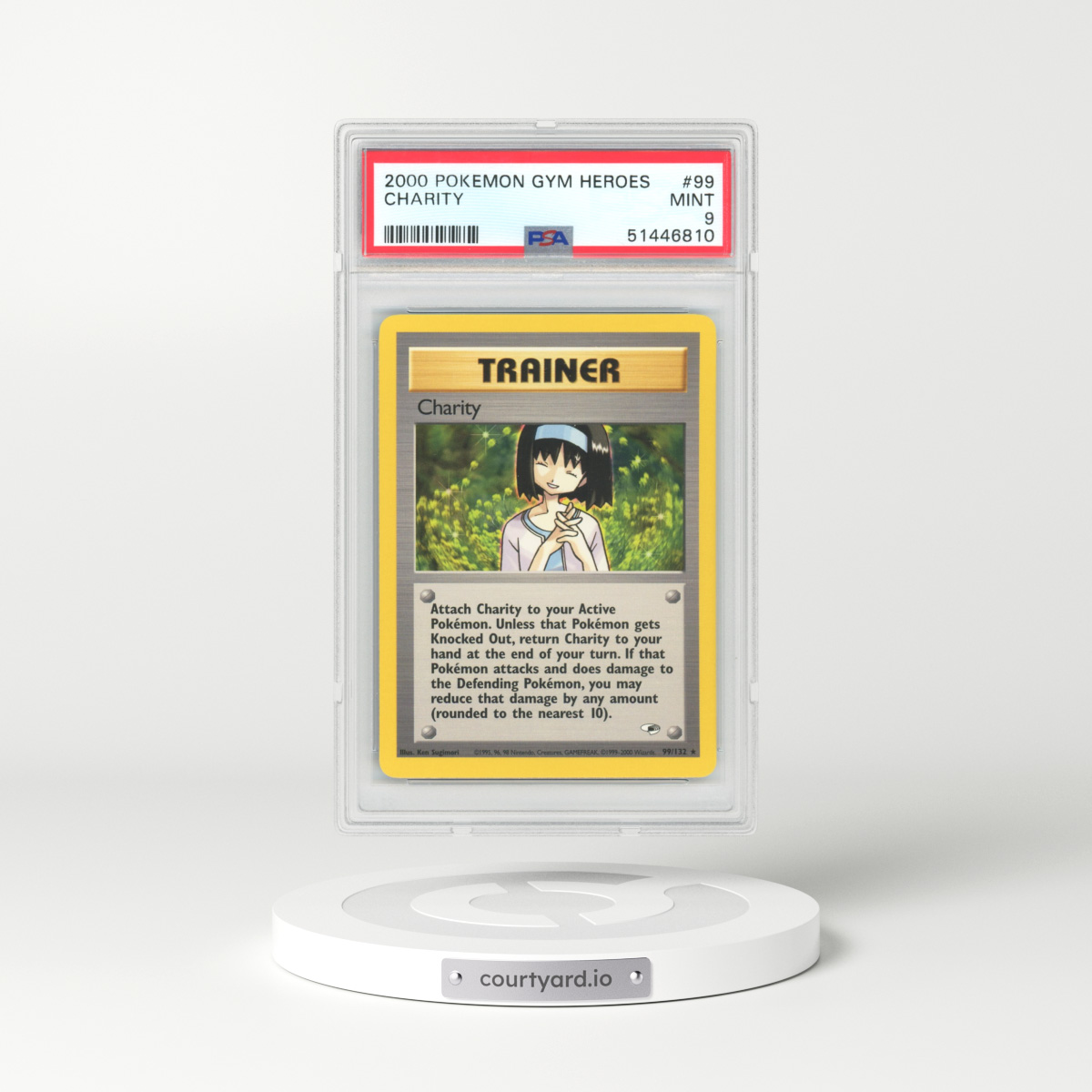 2000 Gym Heroes #99 Charity (PSA 9 MINT)