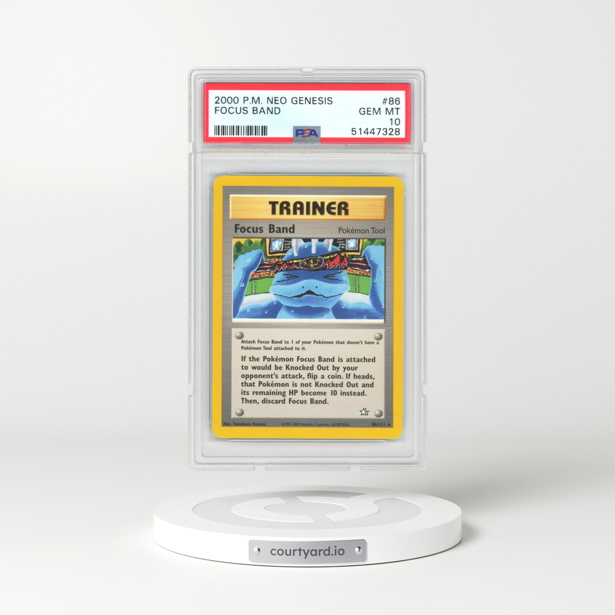 2000 Neo Genesis #86 Focus Band (PSA 10 GEM MINT)