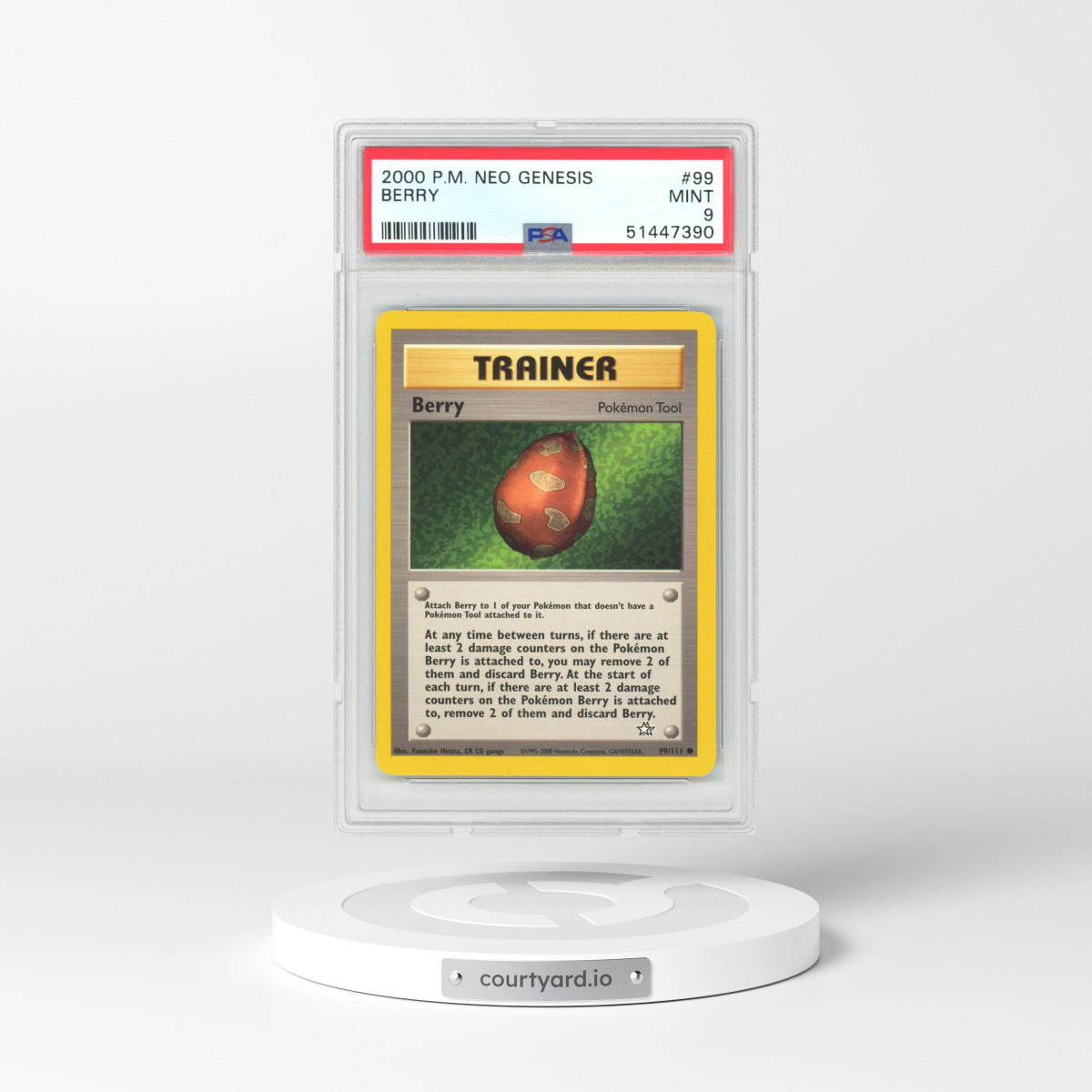 2000 Neo Genesis #99 Berry (PSA 9 MINT)