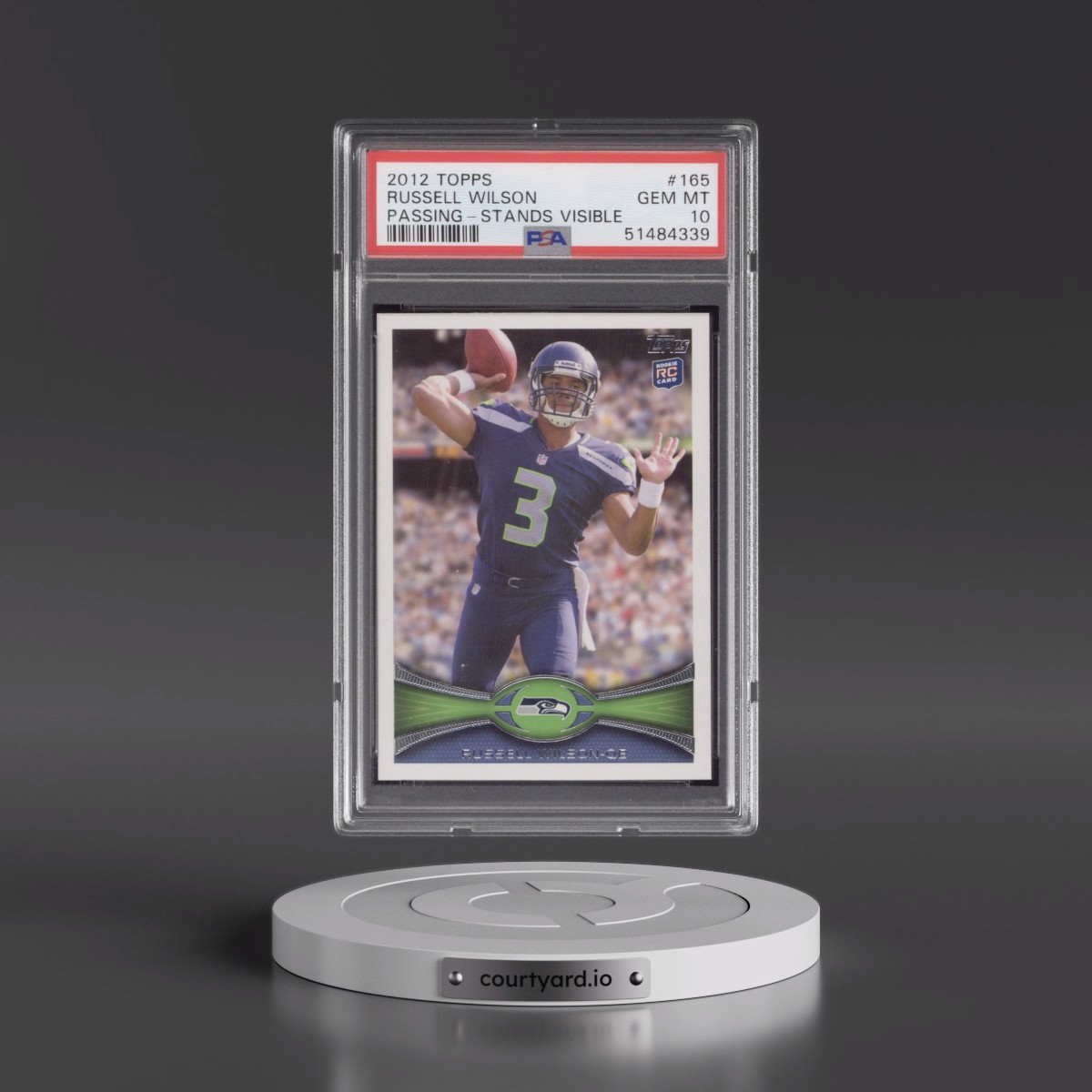 2012 Topps #165 Russell Wilson (PSA 10 GEM MINT)