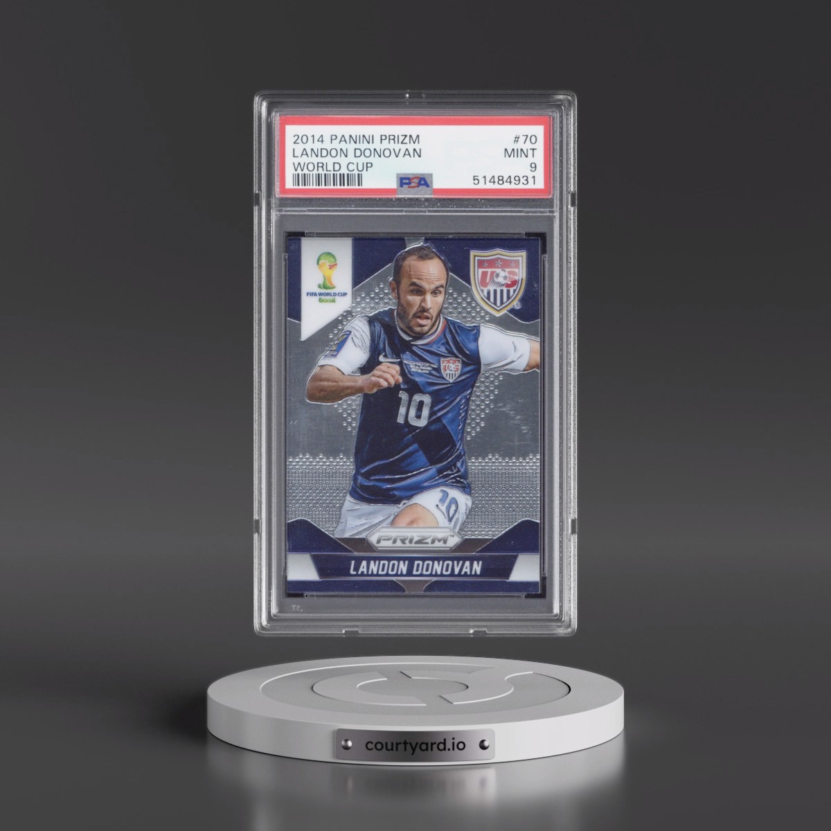 2014 Panini Prizm World Cup #70 Landon Donovan (PSA 9 MINT)
