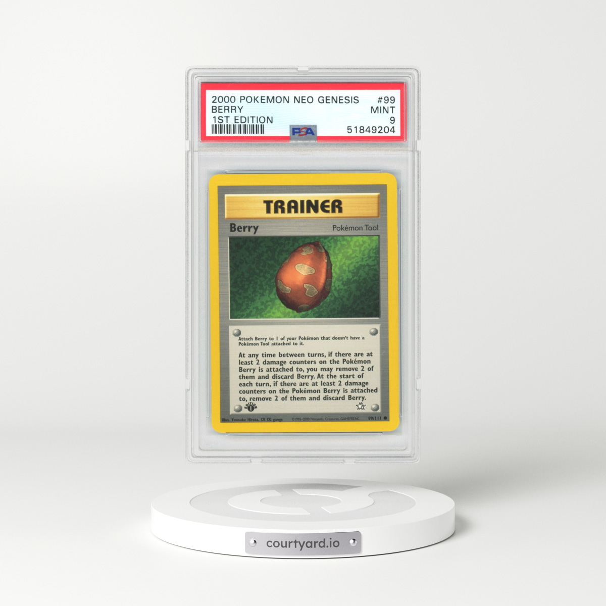 2000 Neo Genesis #99 Berry - 1st Edition (PSA 9 MINT)