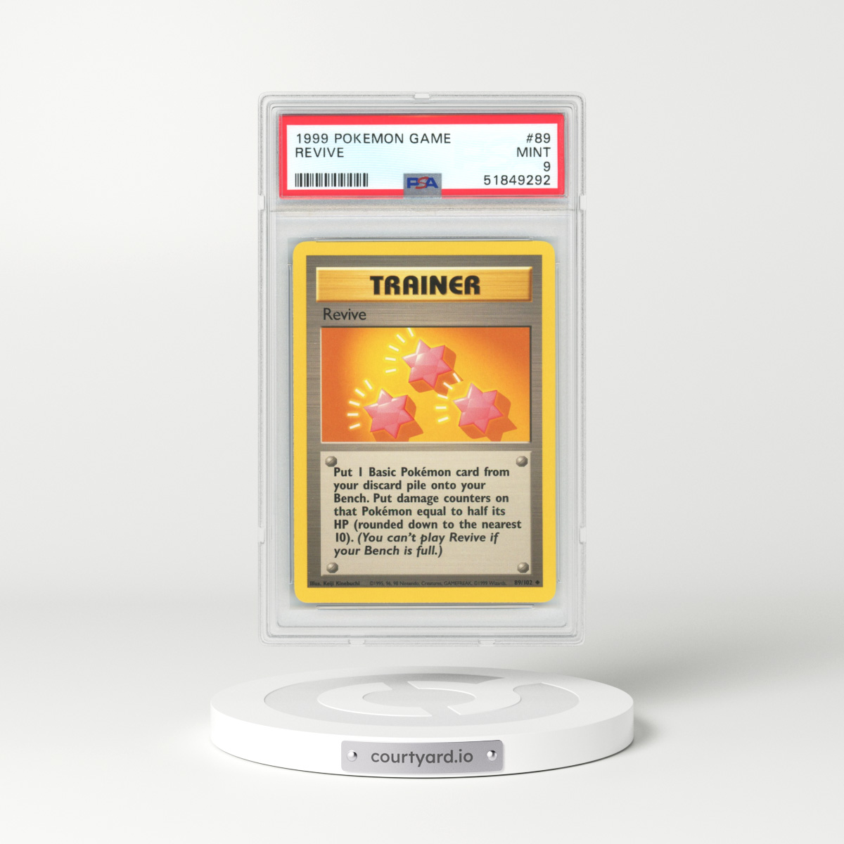 1999 Base Set #89 Revive (PSA 9 MINT)