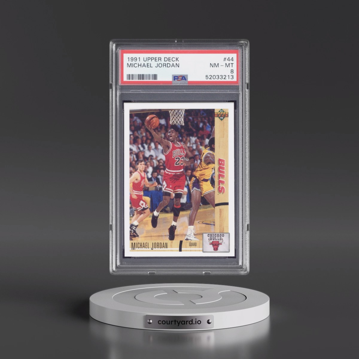 1991 Upper Deck #44 Michael Jordan (PSA 8 NM-MT)