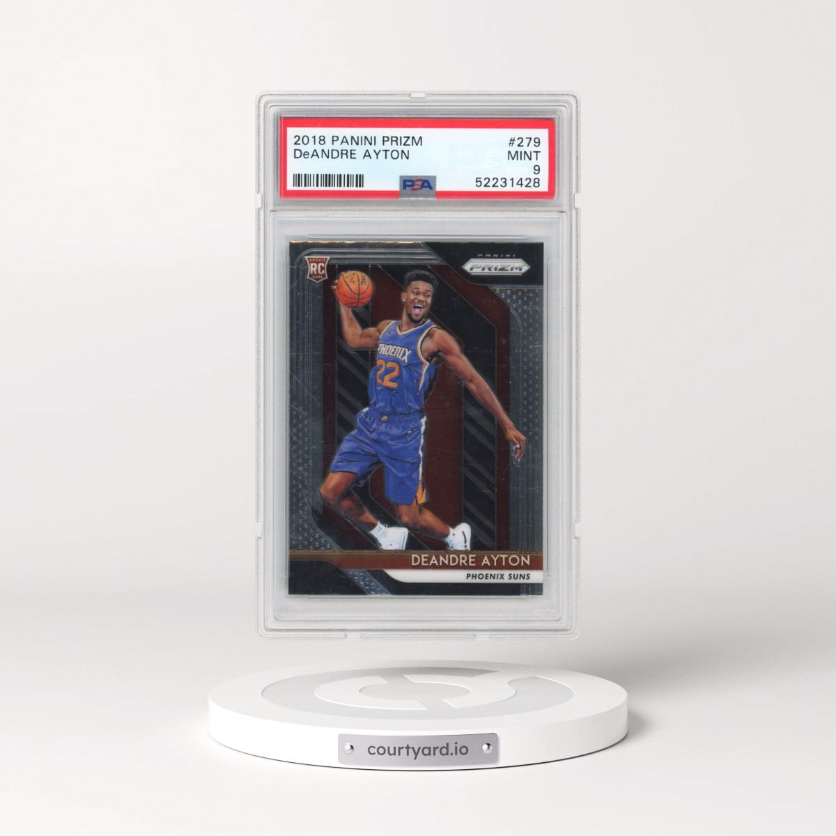 2018 Panini Prizm #279 DeAndre Ayton (PSA 9 MINT)