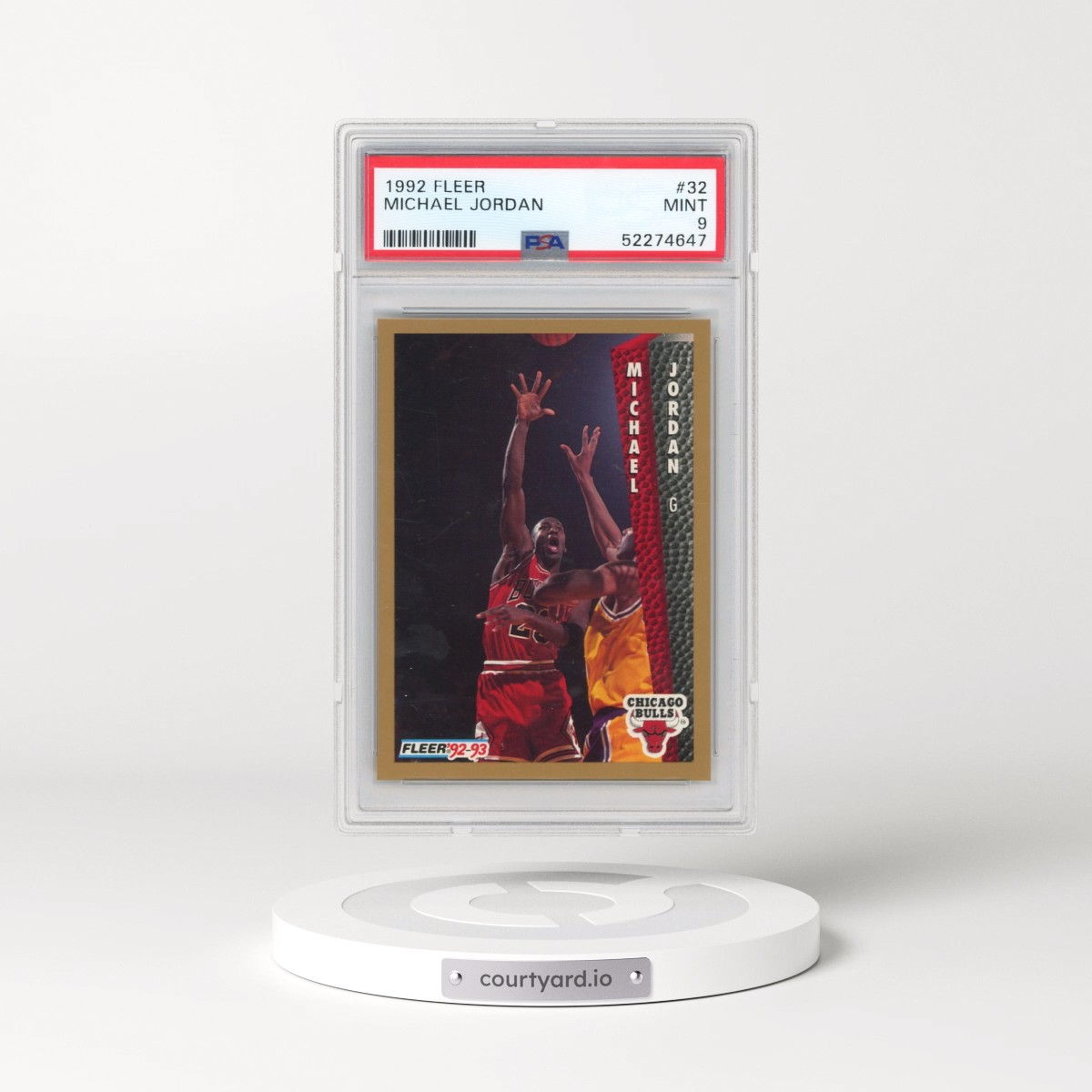 1992 Fleer Michael Jordan #32 PSA 9