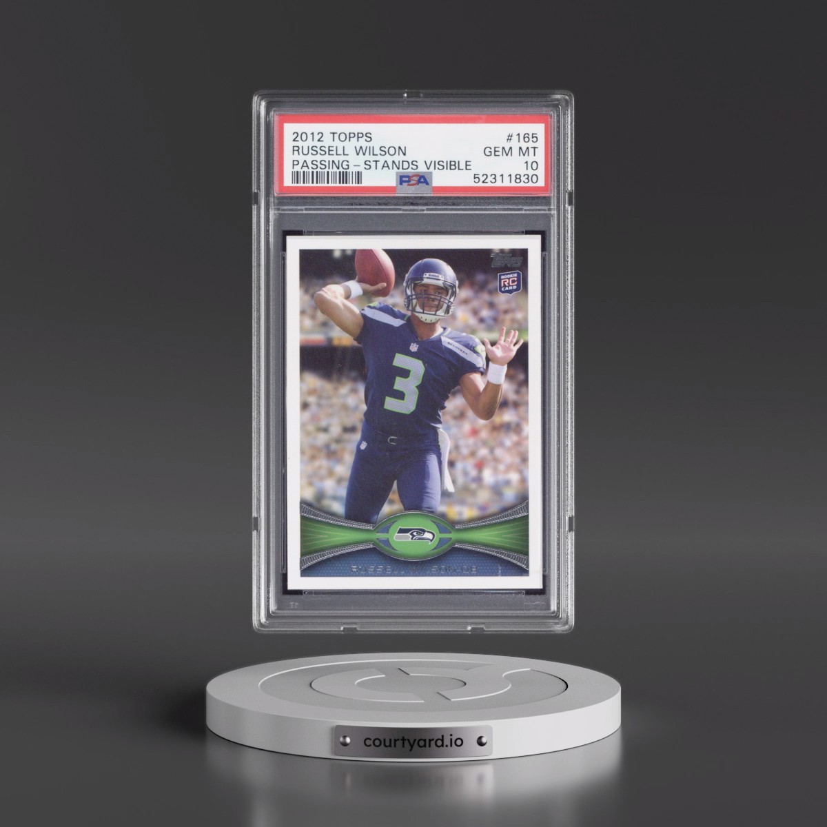 2012 Topps #165 Russell Wilson (PSA 10 GEM MINT)