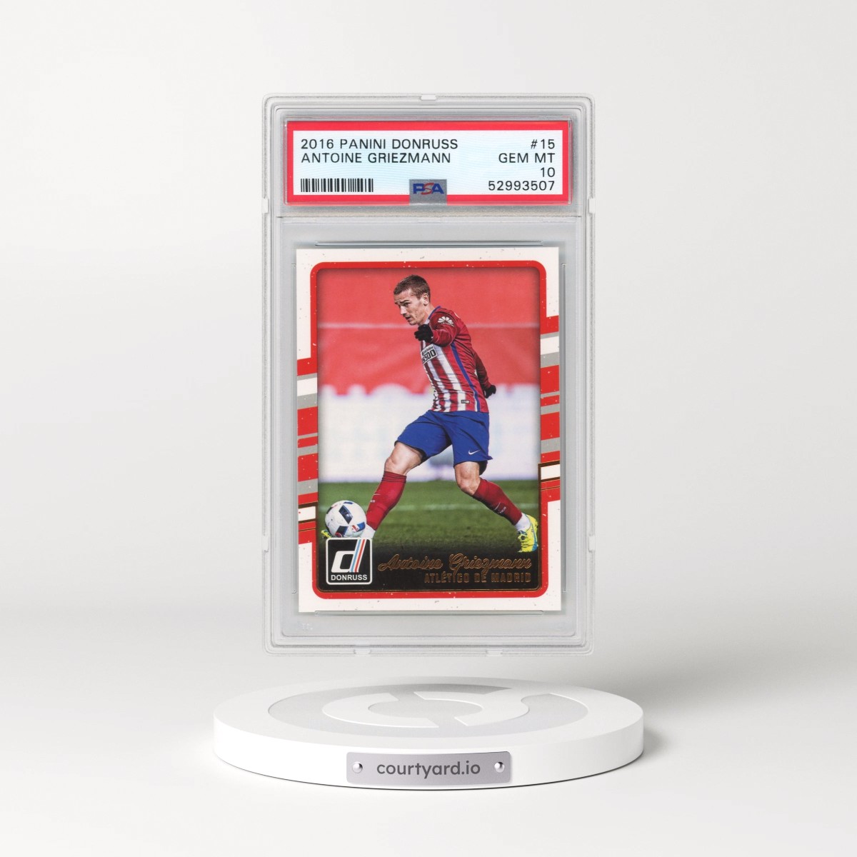2016 Panini Donruss #15 Antoine Griezmann (PSA 10 GEM MINT)