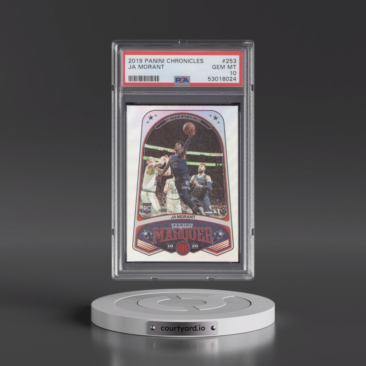 2019 Panini Chronicles #253 Ja Morant (PSA 10 GEM MINT)