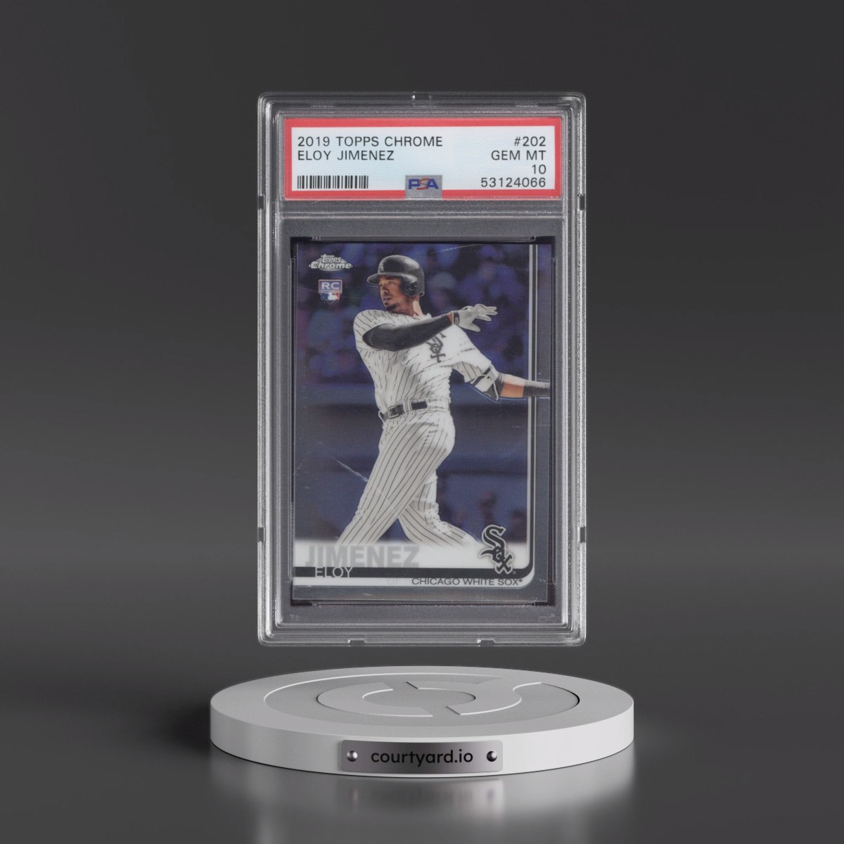 2019 Topps Chrome Eloy Jimenez #202 PSA 10