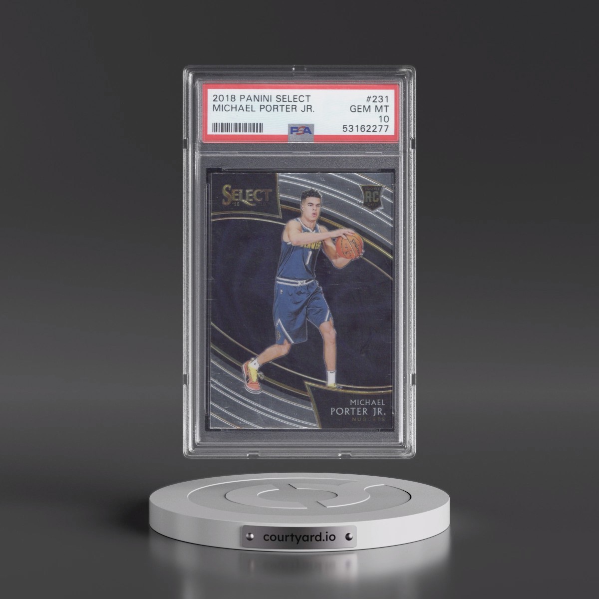 2018 Panini Select Michael Porter Jr. #231 PSA 10