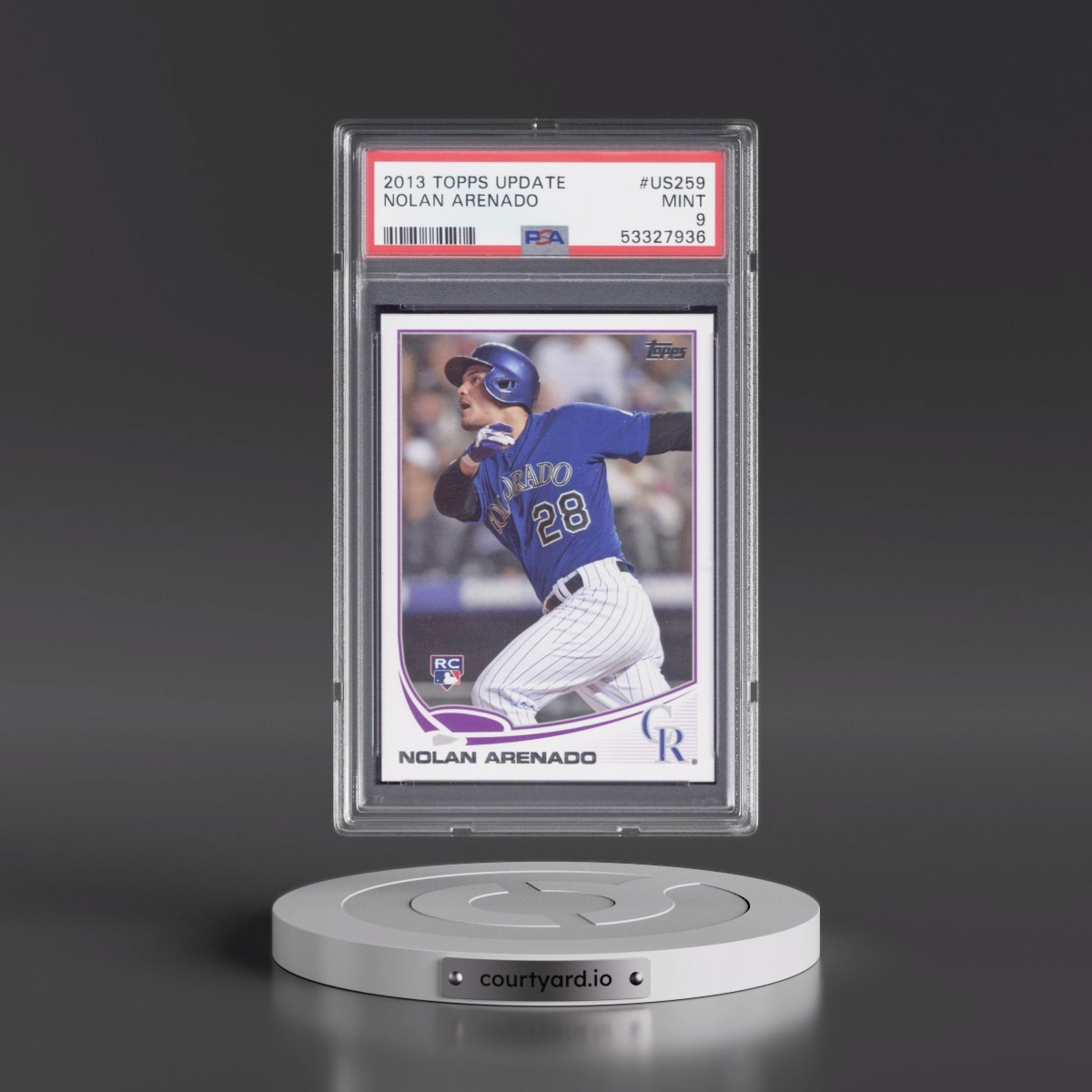 2013 Topps Update #US259 Nolan Arenado (PSA 9 MINT)
