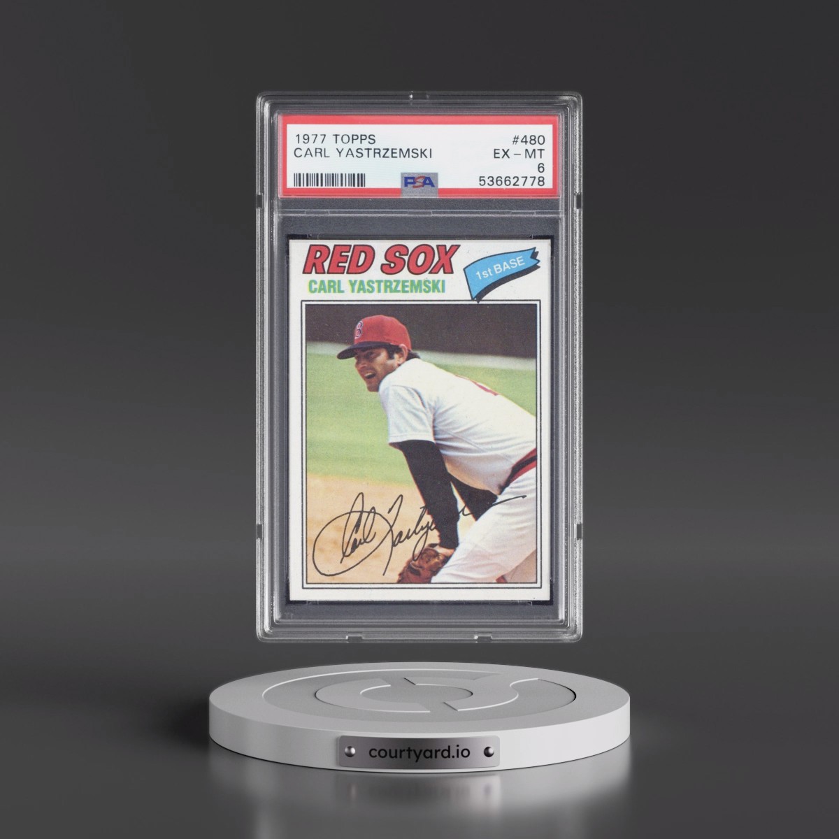 1977 Topps Carl Yastrzemski #480 PSA 6