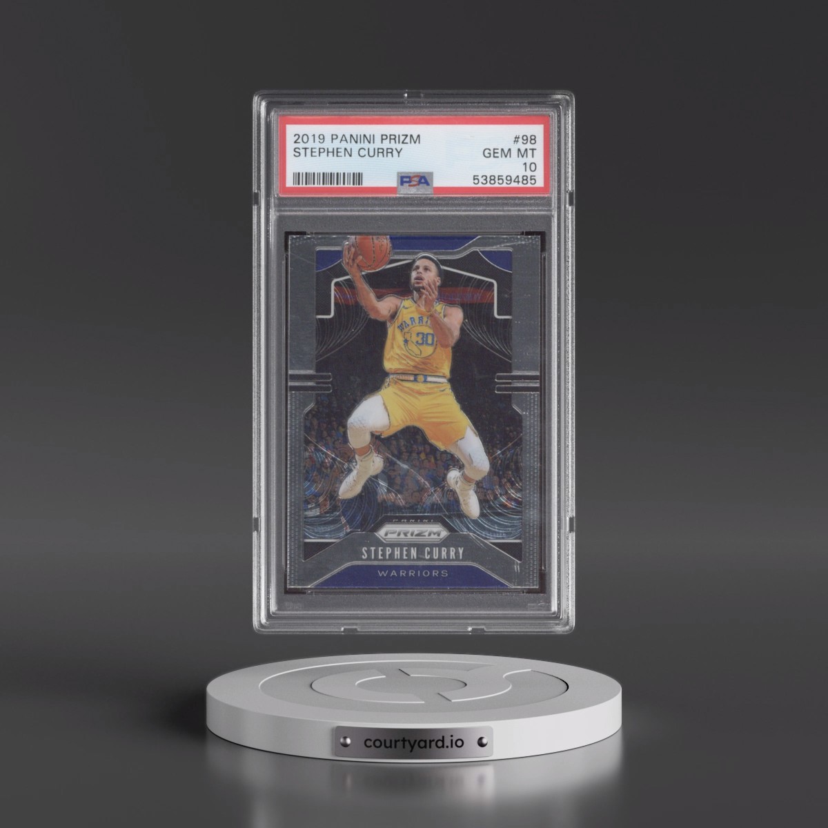 2019 Panini Prizm Stephen Curry #98 PSA 10
