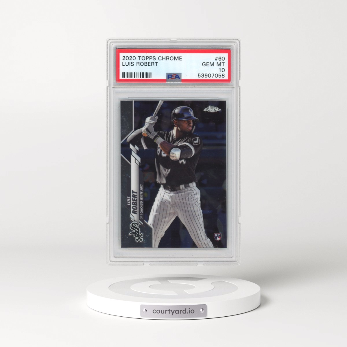 2020 Topps Chrome #60 Luis Robert (PSA 10 GEM MINT)