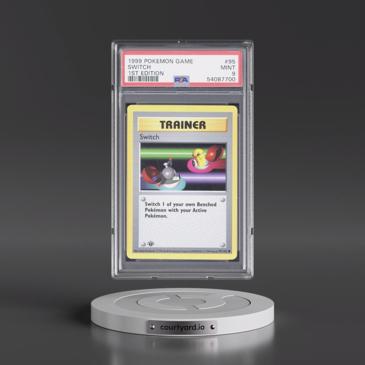 1999 Pokémon Game #95 Switch - 1st Edition (PSA 9 MINT)