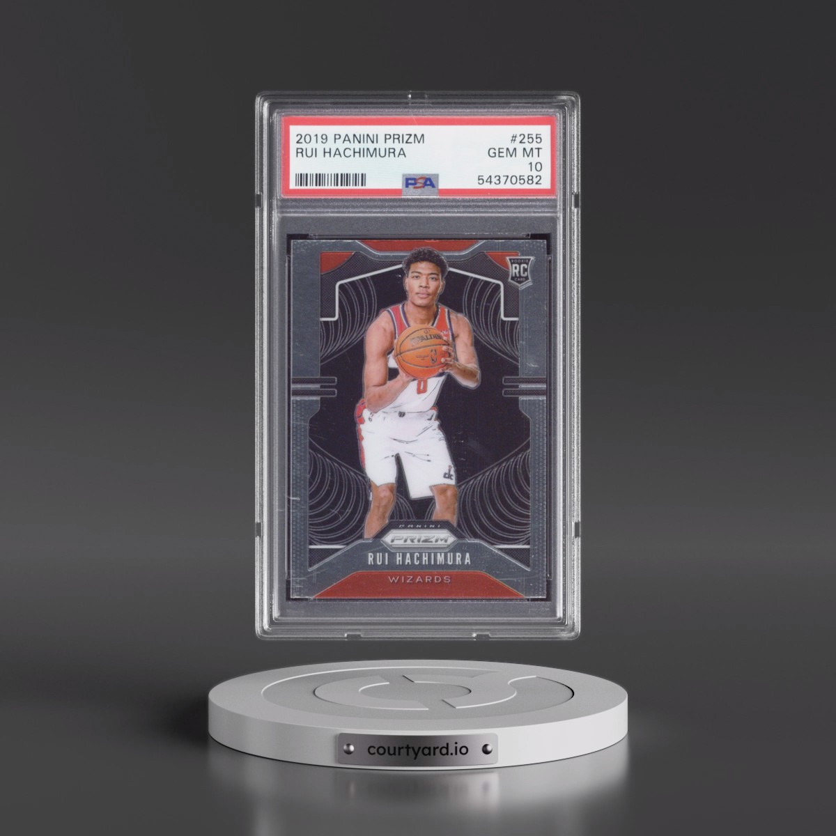 2019 Panini Prizm #255 Rui Hachimura (PSA 10 GEM MINT)
