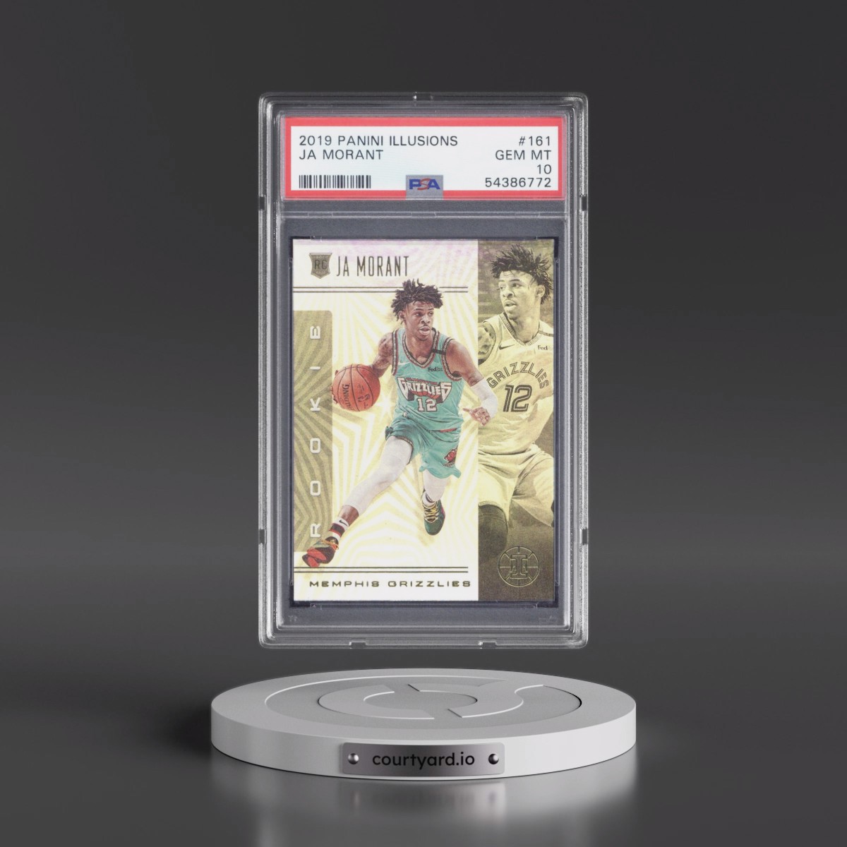 2019 Panini Illusions #161 Ja Morant (PSA 10 GEM MINT)