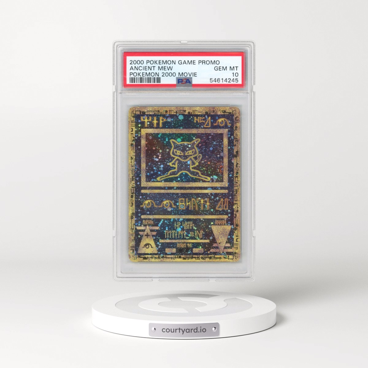 2000 Pokémon Game Movie Ancient Mew - Pokemon 2000 Movie PSA 10