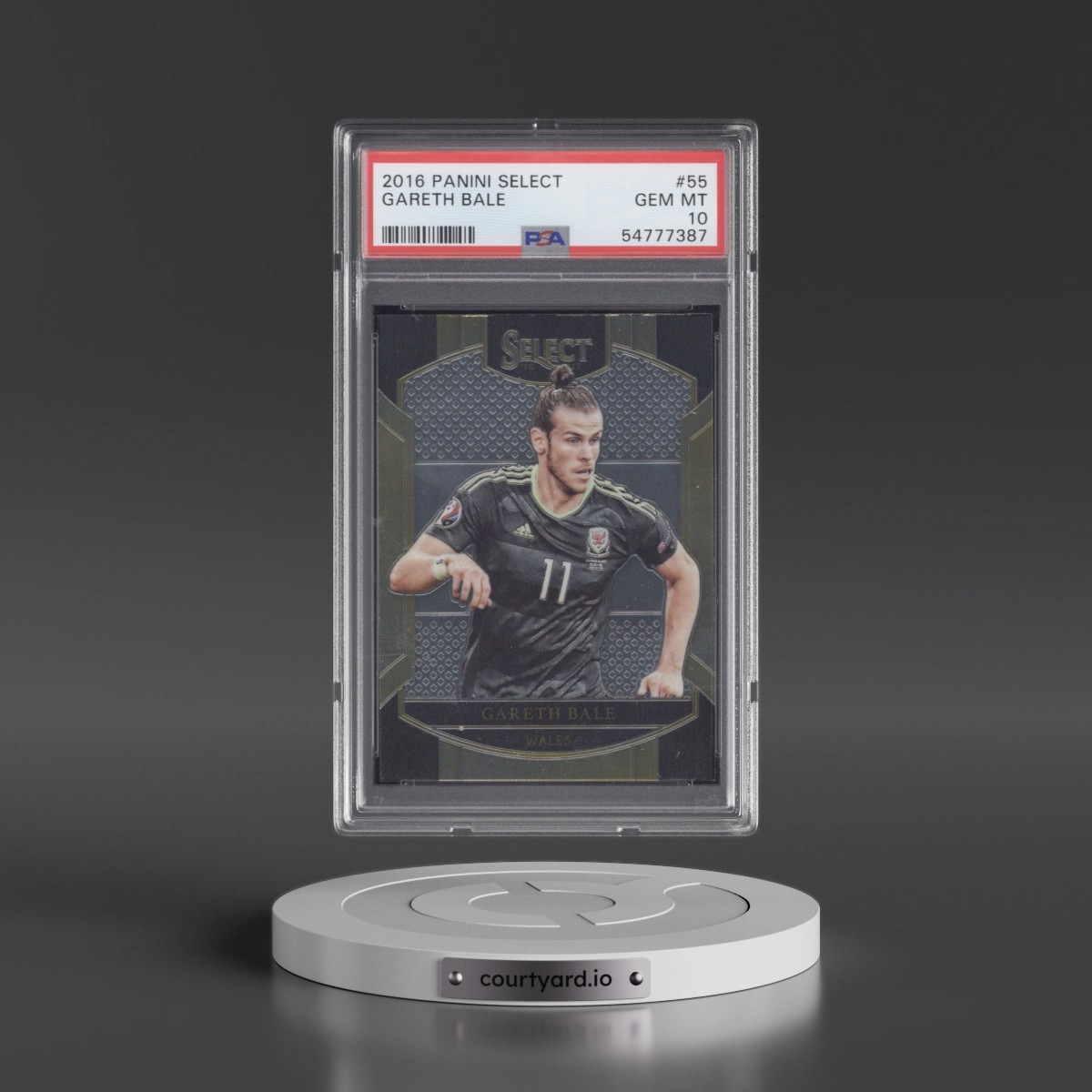 2016 Panini Select #55 Gareth Bale (PSA 10 GEM MINT)