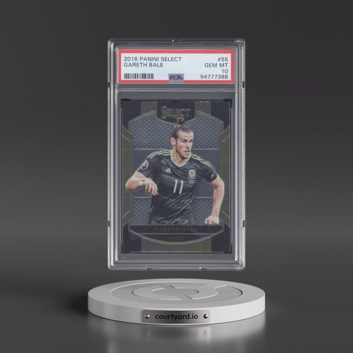 2016 Panini Select #55 Gareth Bale (PSA 10 GEM MINT)