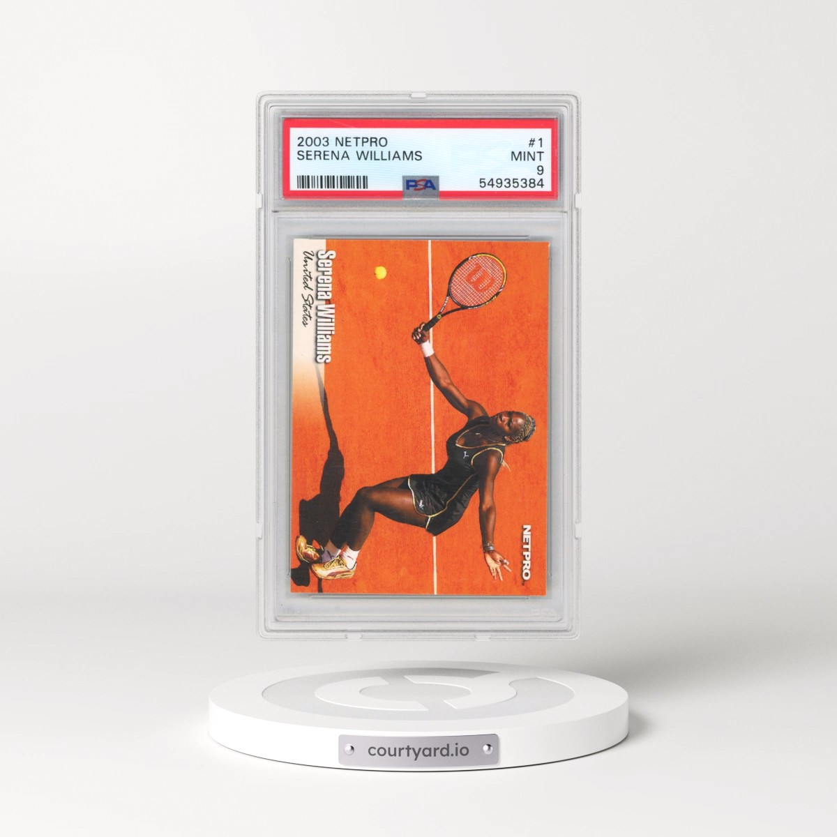 2003 Netpro #1 Serena Williams (PSA 9 MINT)