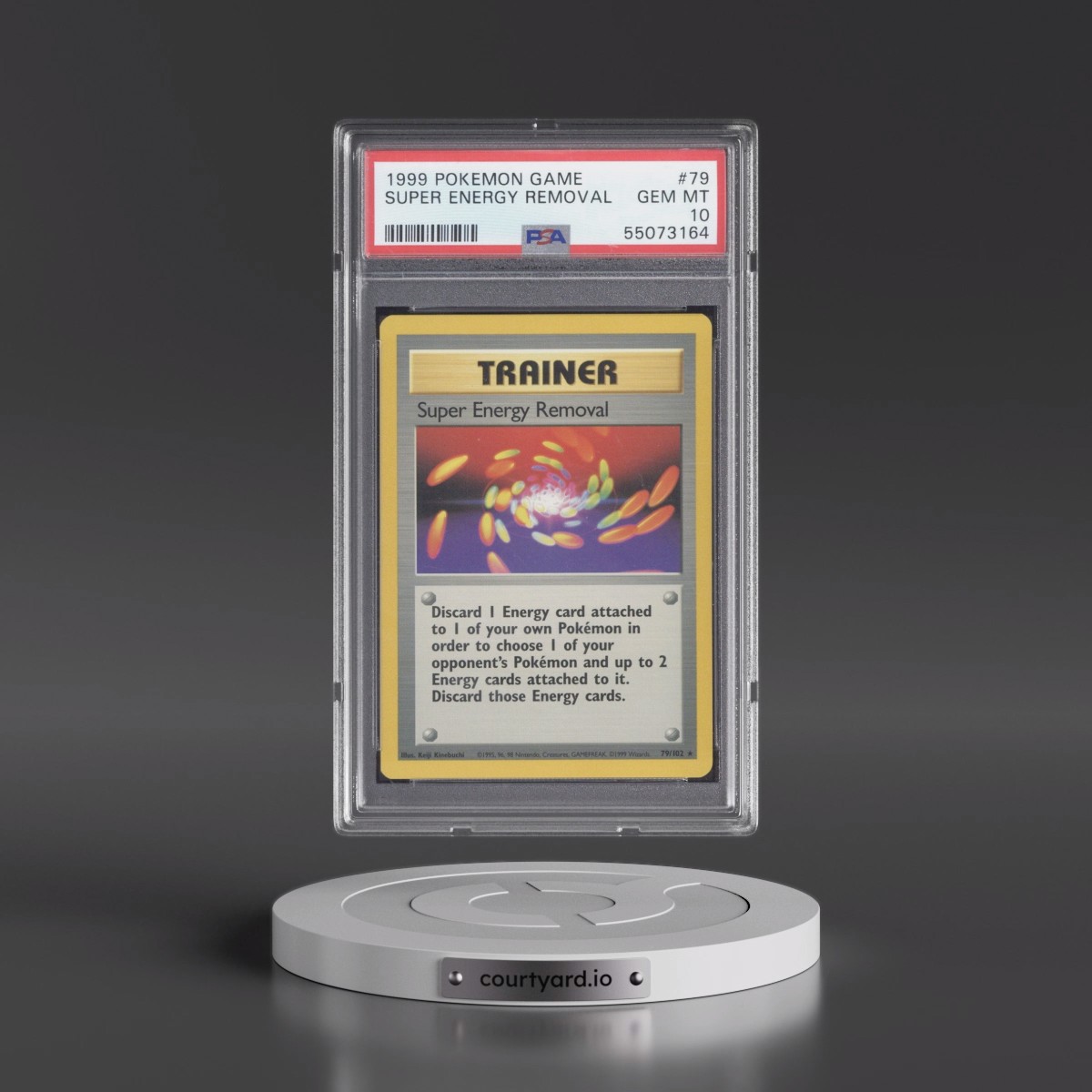 1999 Pokémon Game Super Energy Removal #79 PSA 10