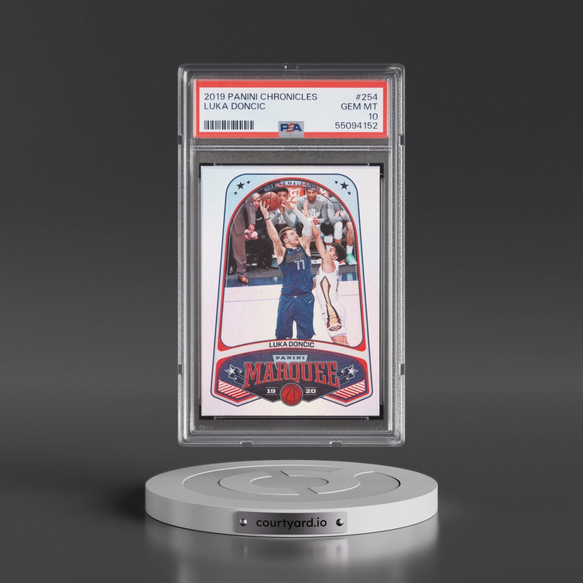 2019 Panini Chronicles Luka Doncic #254 PSA 10