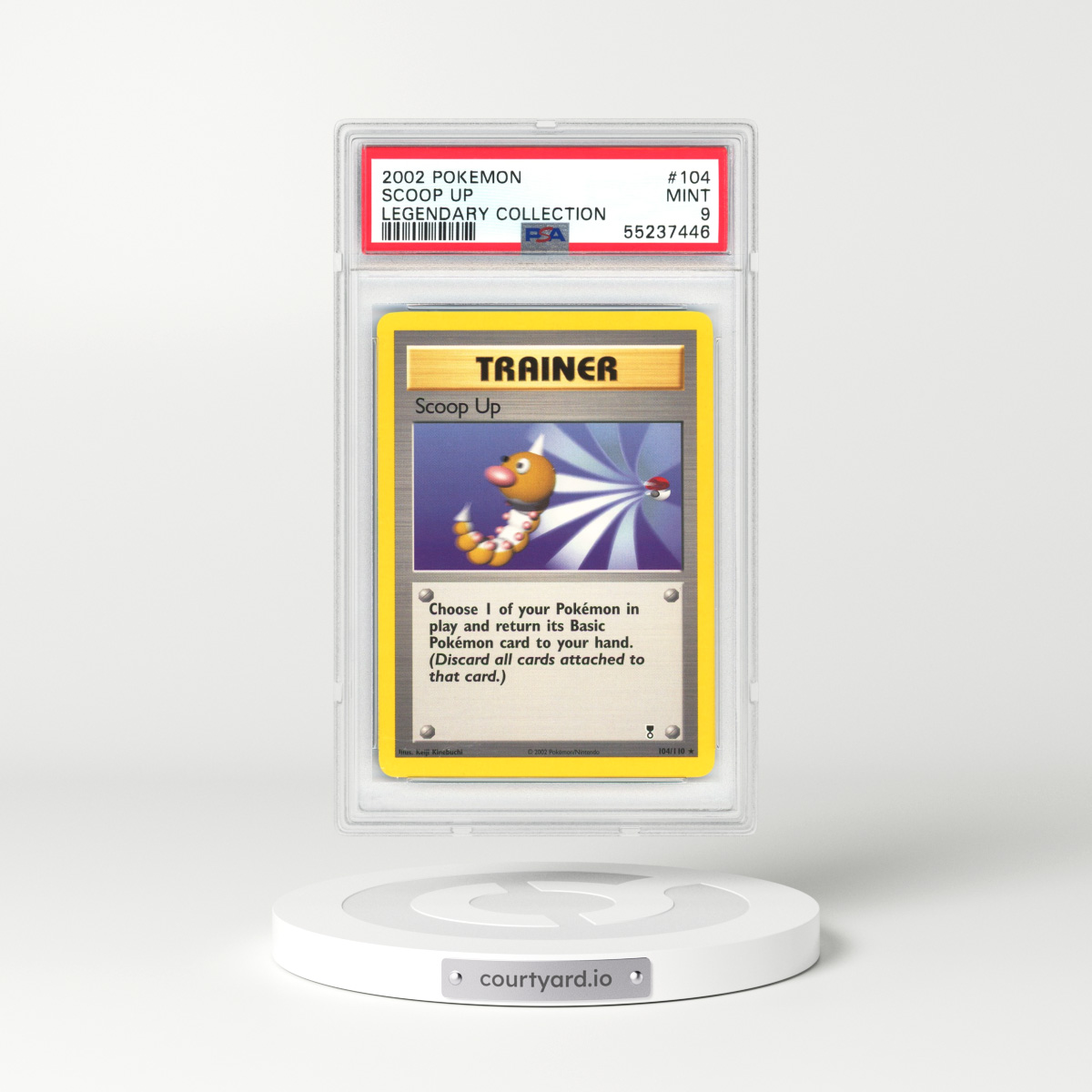 2002 Legendary Collection #104 Scoop UP (PSA 9 MINT)