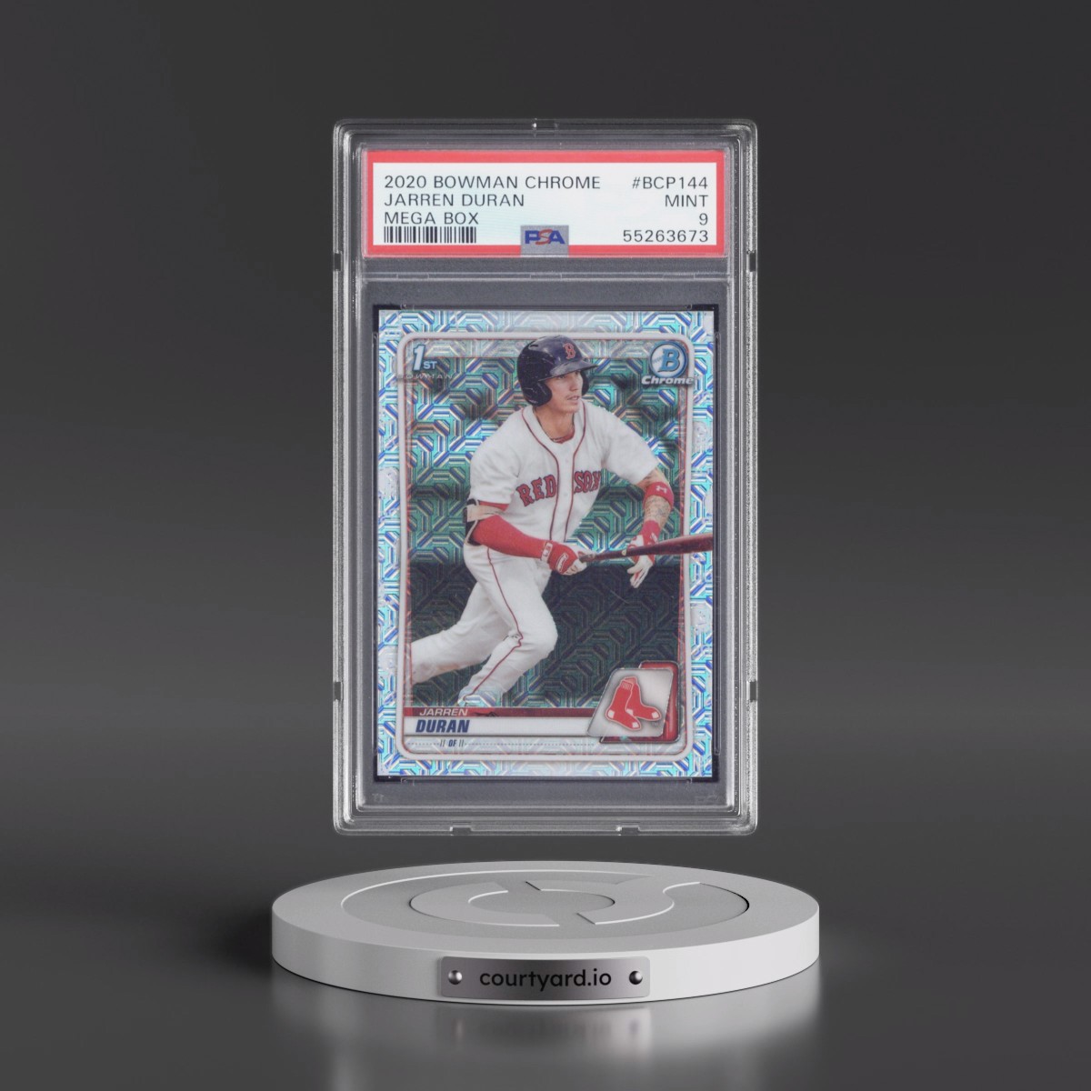 2020 Bowman Chrome Mega Box Jarren Duran #BCP144 PSA 9