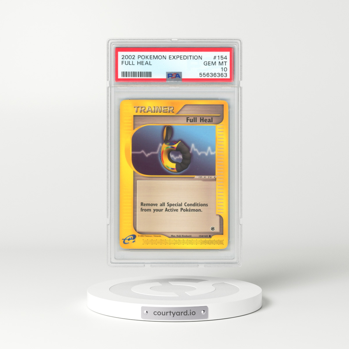 2002 Expedition #154 Full Heal (PSA 10 GEM MINT)