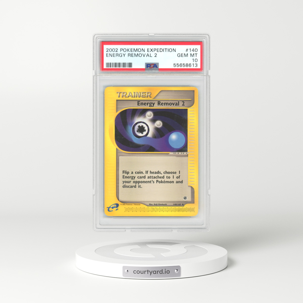 2002 Expedition #140 Energy Removal 2 - e-Card Symbol (PSA 10 GEM MINT)